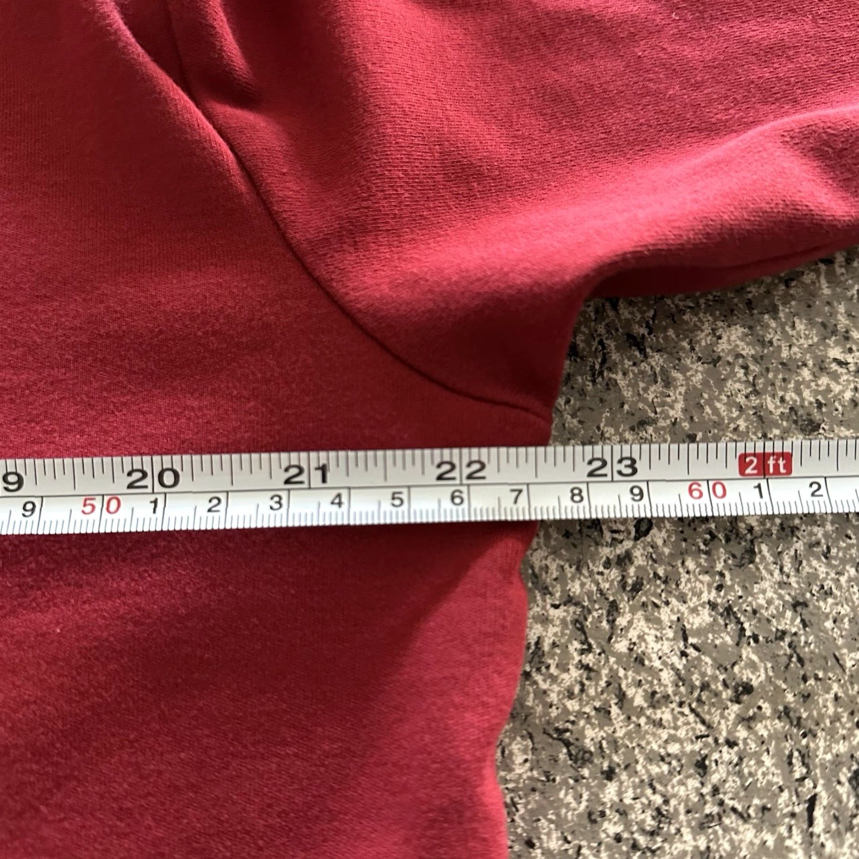 Tommy Hilfiger VINTAGE Tommy Hilfiger Shirt Mens L Red Turtleneck Long Sleeve Cotton Y2K 2003 Size US L / EU 52-54 / 3 - 5 Thumbnail