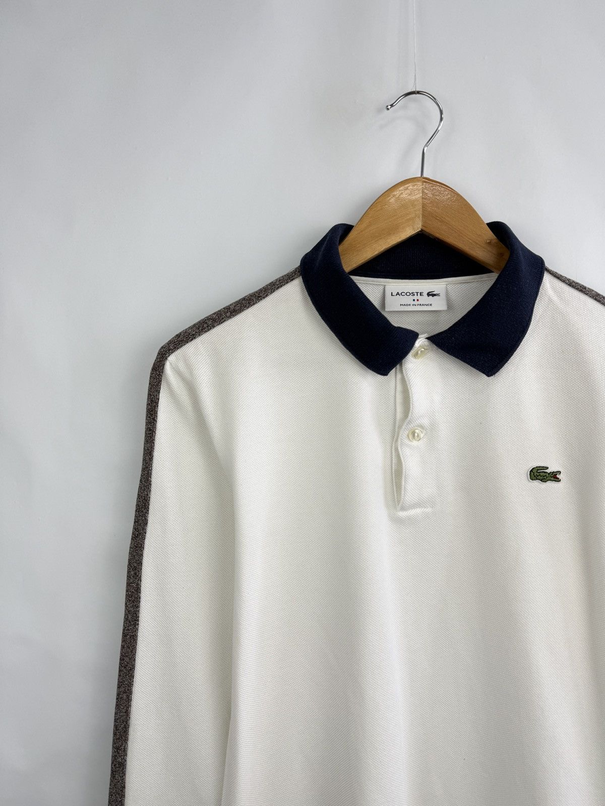 Lacoste 🇫🇷 Lacoste Regular Fit Polo Long Sleeve Made in France Rare Size US S / EU 44-46 / 1 - 8 Thumbnail