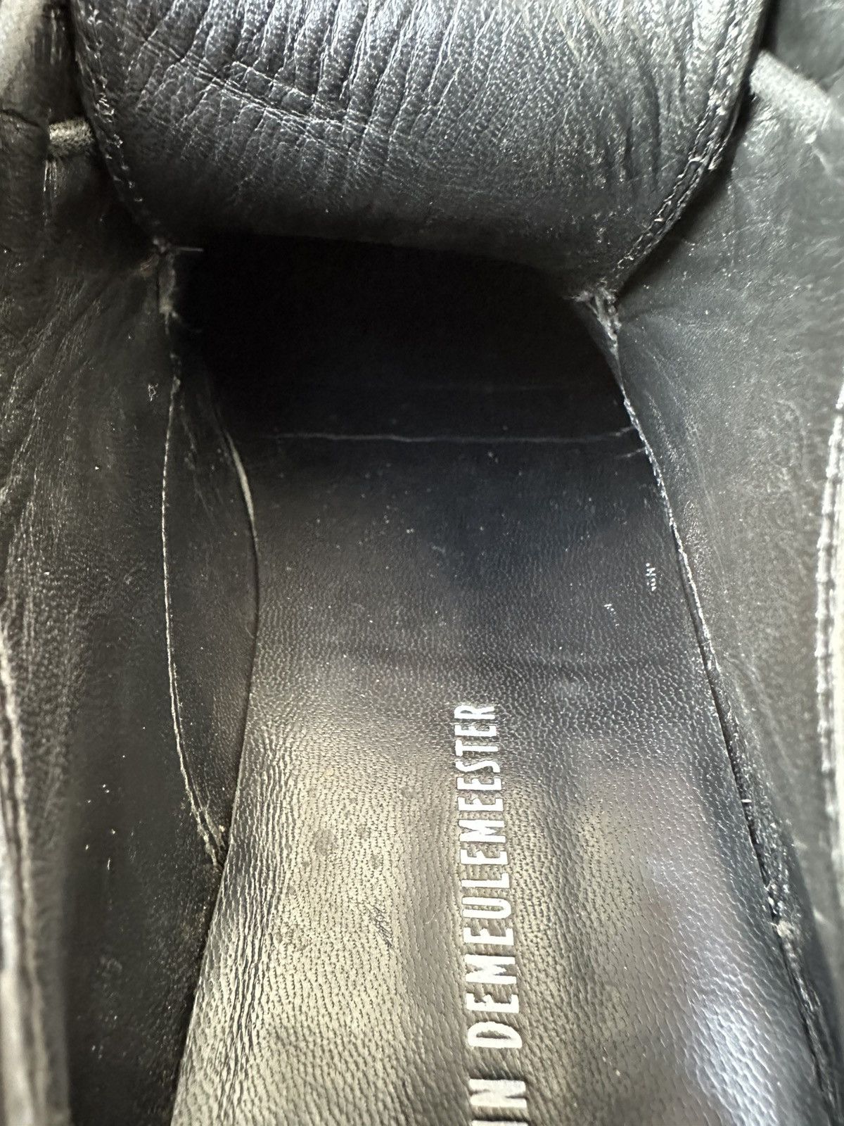 Ann Demeulemeester Ann Demeulemeester Black Derby Shoes Size US 7 / EU 40 - 17 Thumbnail