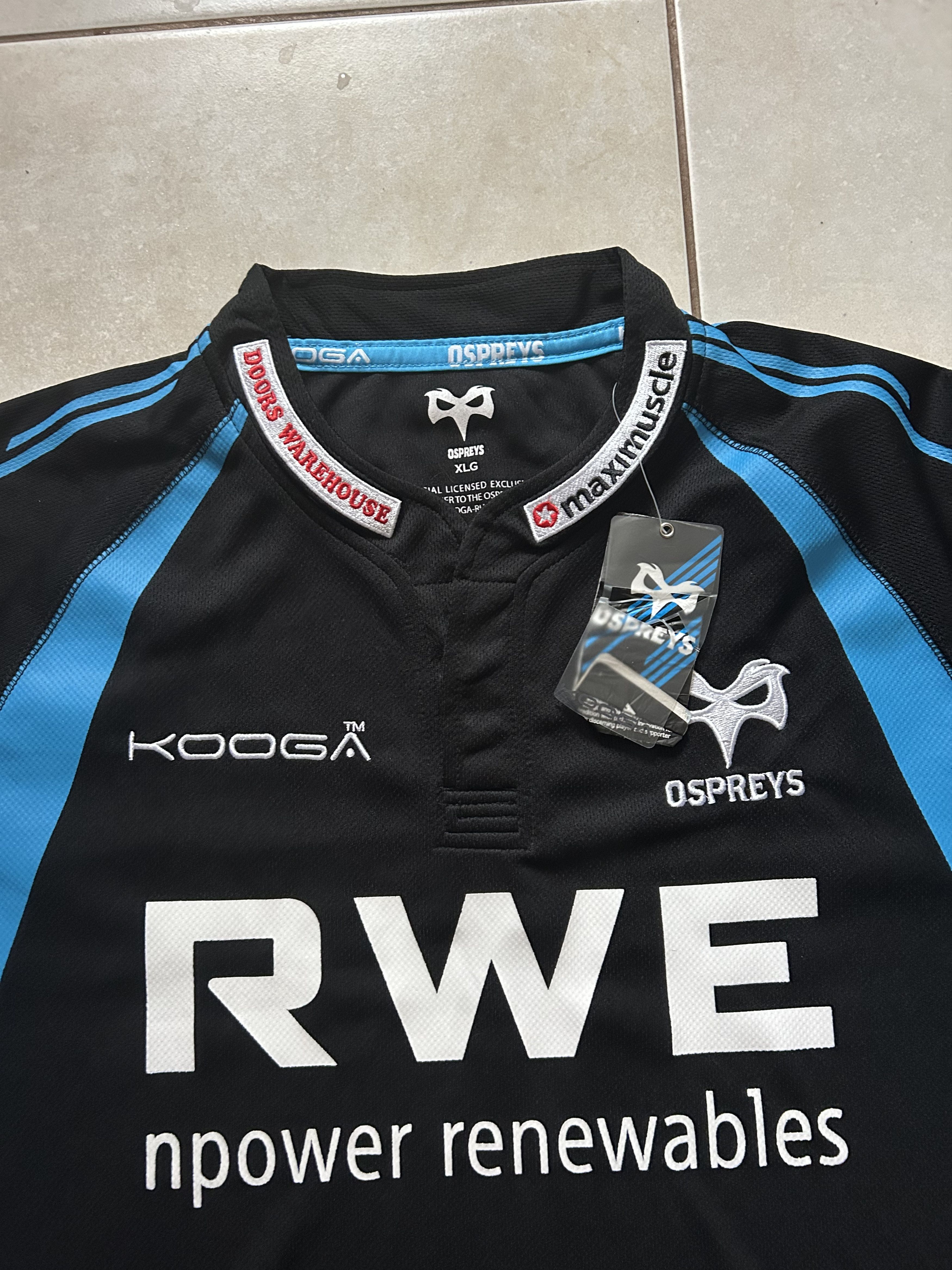 Other NEW Rugby OSPREYS 2011 - KooGa - XL - UNIQUE Size US XL / EU 56 / 4 - 6 Thumbnail