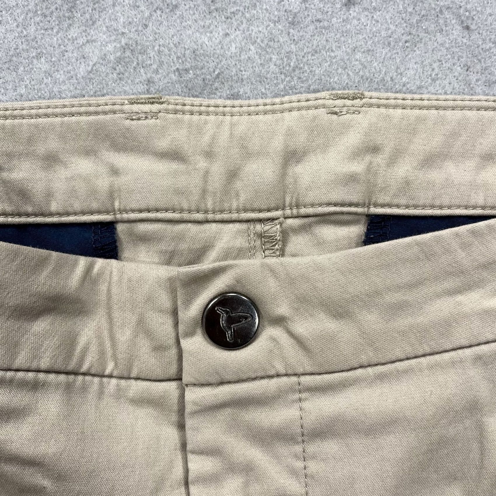 Vintage Birddogs Pants Mens 36x32 Beige Cotton Blend Casual Chino Golf Office Work Pants Mens Beige Cotton Blend 36x32 Chino Casual Size US 36 / EU 52 - 4 Thumbnail