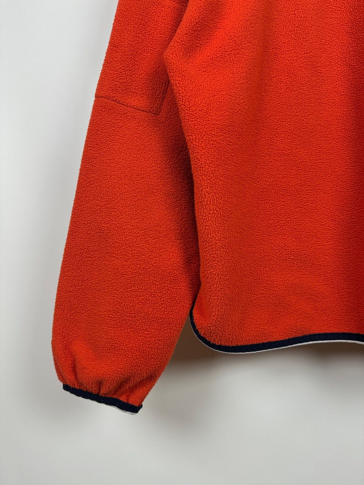 Nike 90s Vintage Nike Center Big Logo Fleece Half Neck Jacket Size US S / EU 44-46 / 1 - 21 Thumbnail