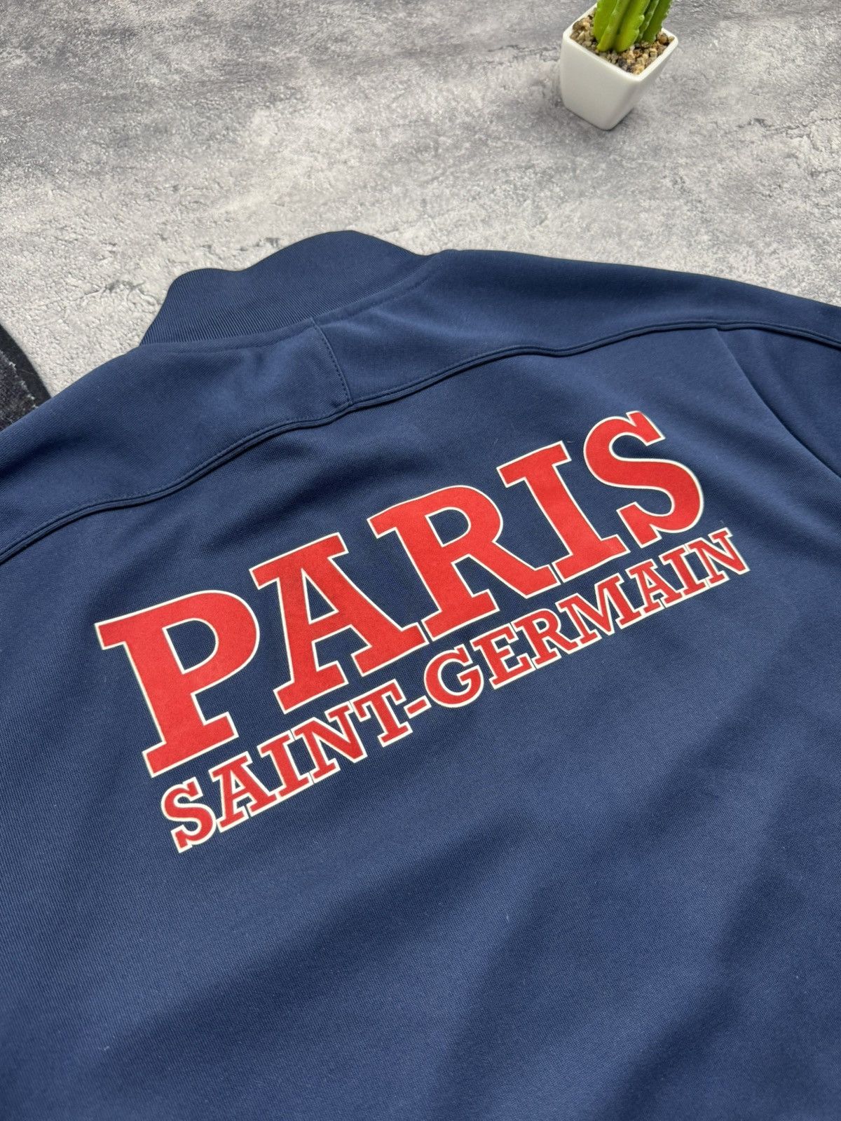 Nike Nike Paris Saint-Germain PSG Track Jacket Full Zip Soccer Size US XL / EU 56 / 4 - 15 Thumbnail