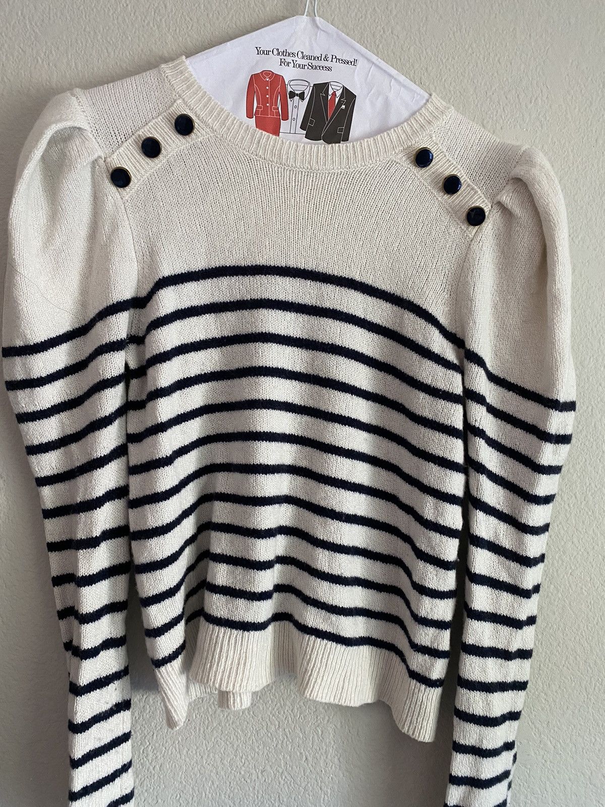 Designer × Joie Joie womens nautical stripe style sweater Size XS / US 0-2 / IT 36-38 - 1 Thumbnail