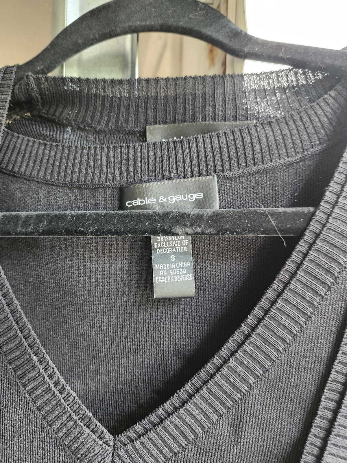 Other Cable and gauge 2 pc knit Size S / US 4 / IT 40 - 2 Thumbnail