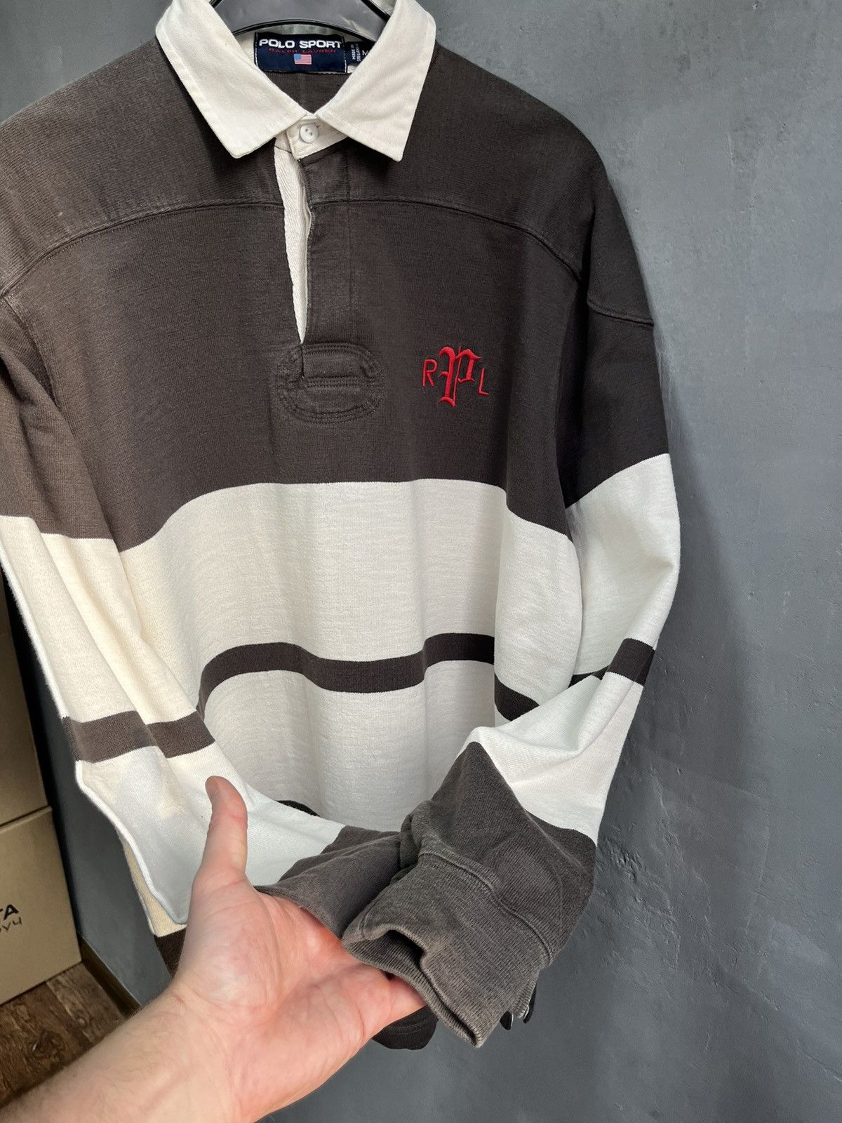 Polo Ralph Lauren × Rugby Ralph Lauren × Vintage Polo Sport rugby vintage Size US M / EU 48-50 / 2 - 8 Thumbnail