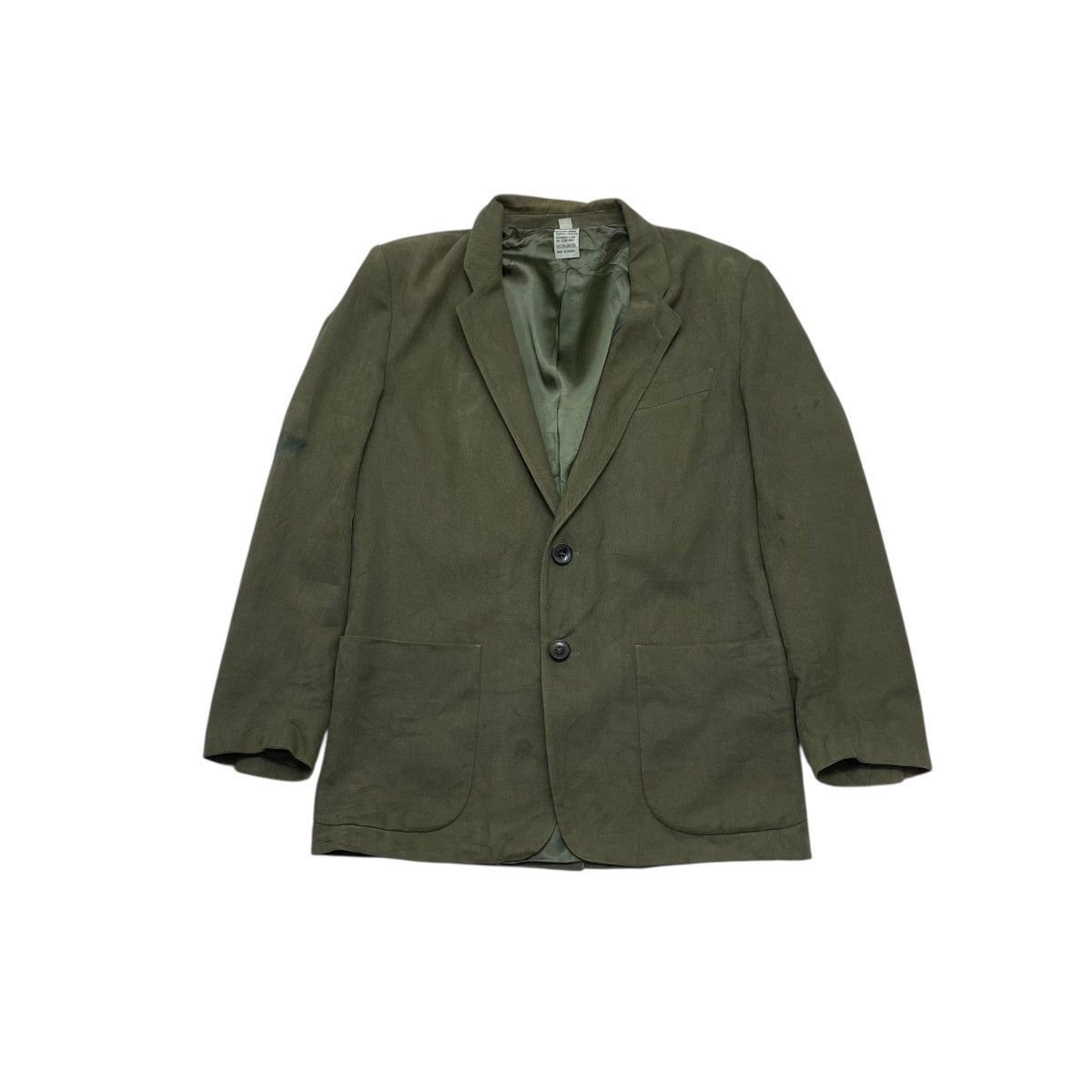 agnes b. 💥Vintage Distressed Agnes B Homme Casual Jacket Size US M / EU 48-50 / 2 - 1 Thumbnail