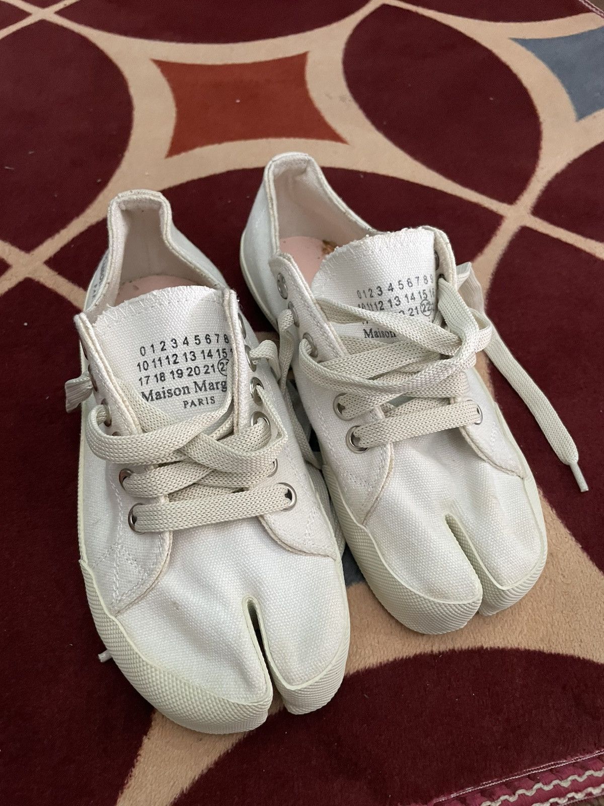 Maison Margiela Maison Margiela Tabi Canvas Sneakers Sz.37 | Grailed