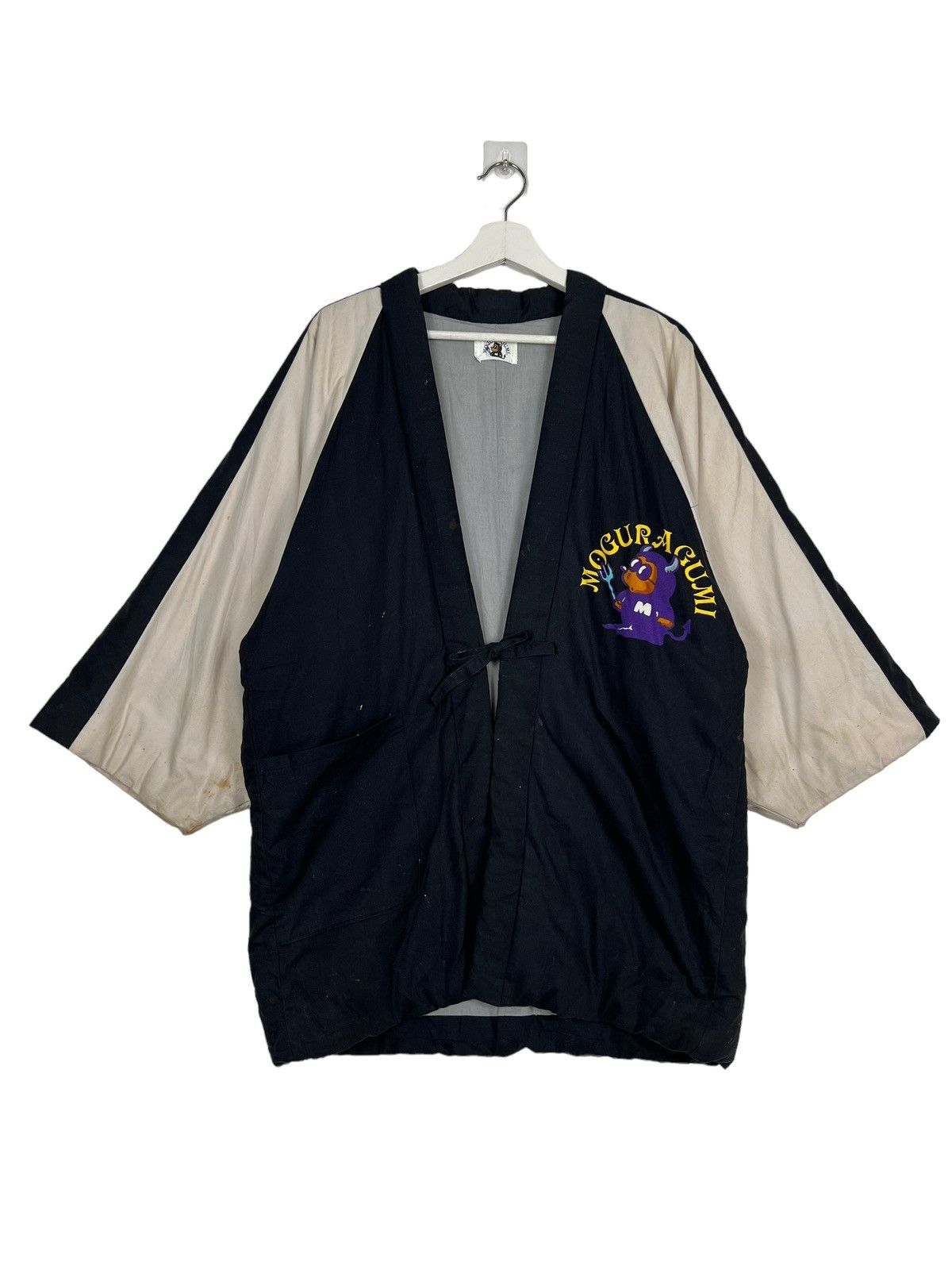 Japanese Brand 🔥 RARE VINTAGE 1981 MOGURA GUMI HORRORS NIGHT HANTEN JACKET Size US M / EU 48-50 / 2 - 3 Thumbnail