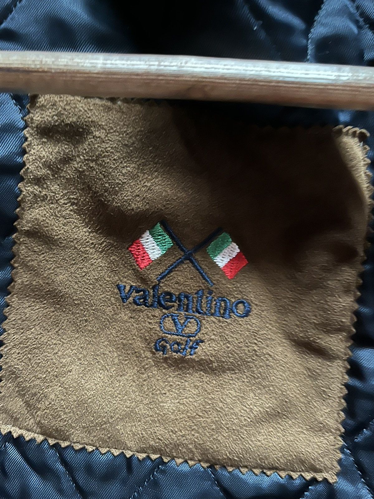 Valentino Valentino Bomber Jacket Blue Navy Size US L / EU 52-54 / 3 - 8 Thumbnail