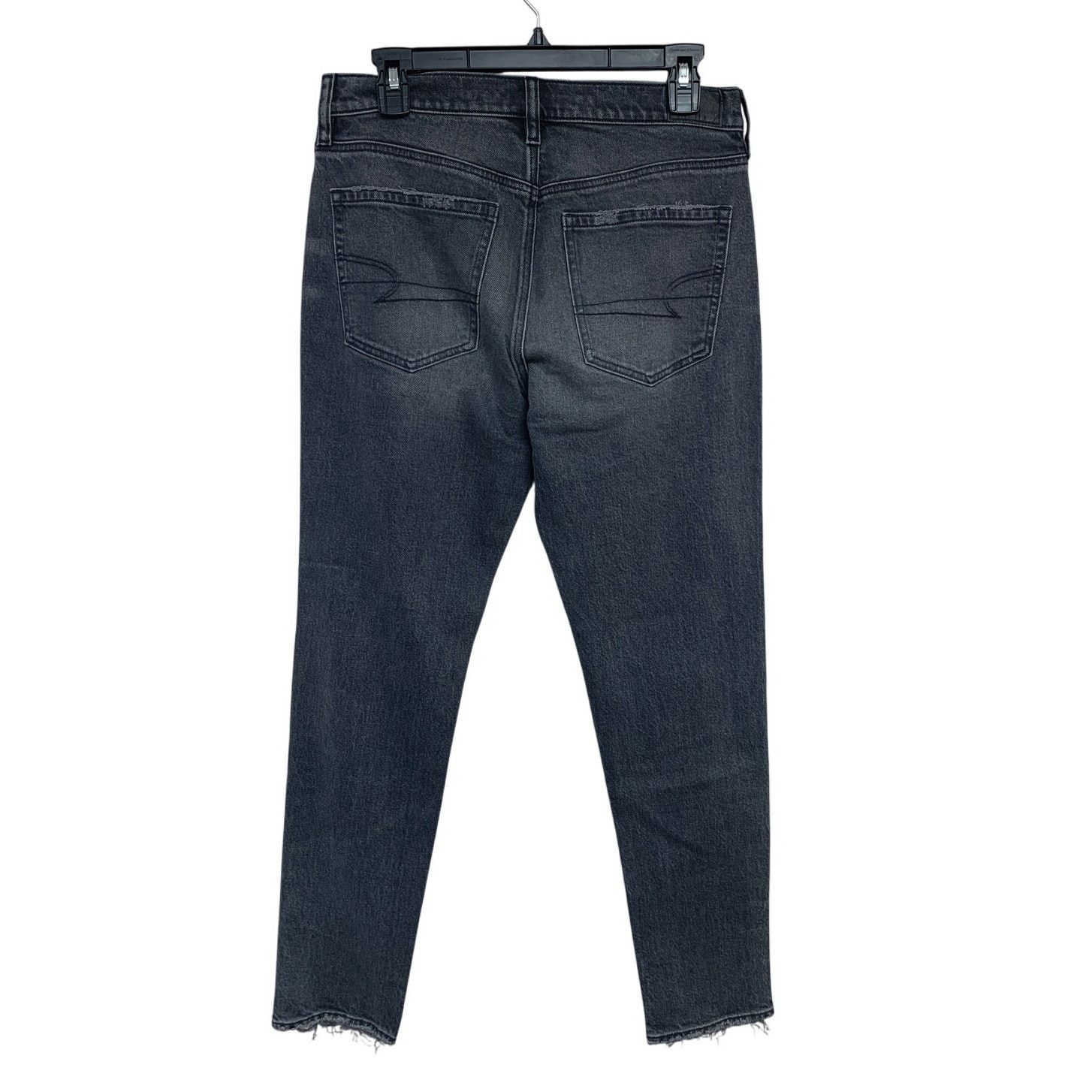 American Eagle Outfitters New American Eagle Womens 4 Distressed Skinny Denim Jeans Size 27" / US 4 / IT 40 - 3 Thumbnail