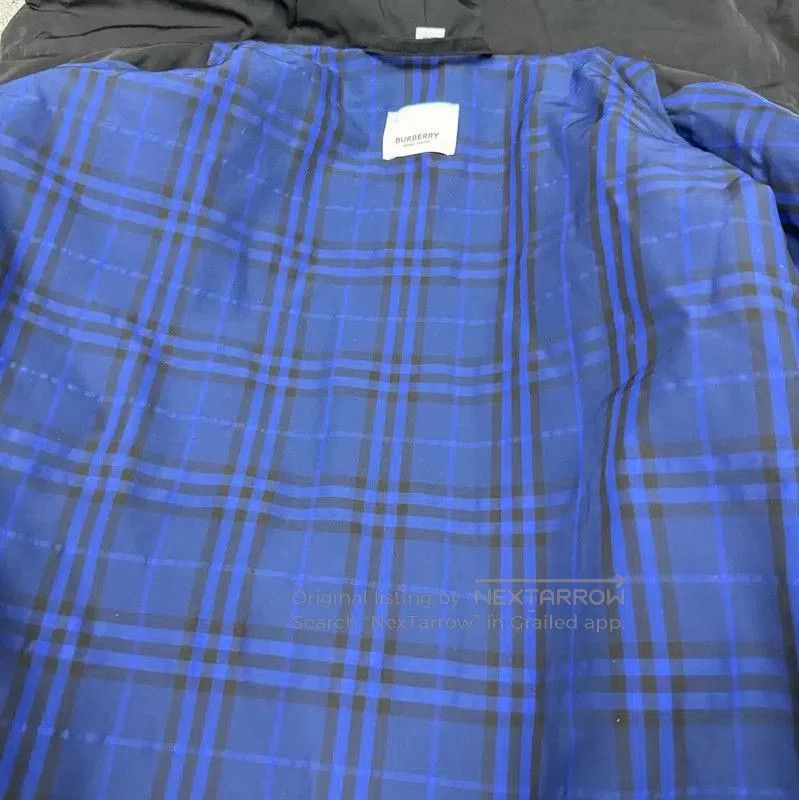 Burberry Burberry Men's Black Polyester Outerwear L Size. Size US L / EU 52-54 / 3 - 3 Thumbnail