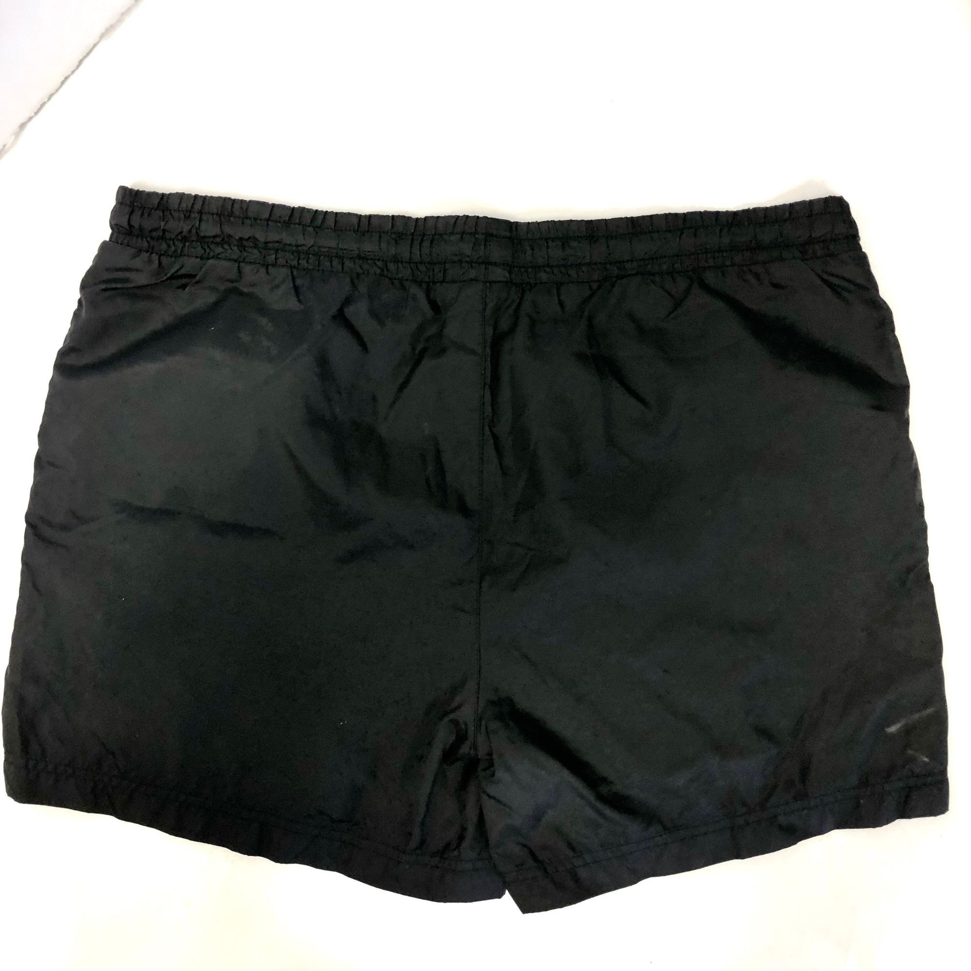 Fila Vtg FILA Logo Black Nylon Running TRACK Workout Shorts Size US 37 - 5 Thumbnail