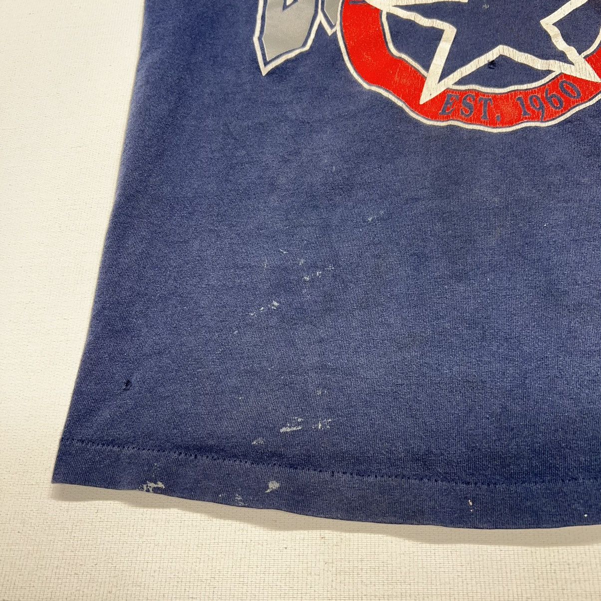 NFL × Vintage VTG Dallas Cowboys Tee Shirt Blue NFL Football Single Stitch Size US L / EU 52-54 / 3 - 4 Thumbnail