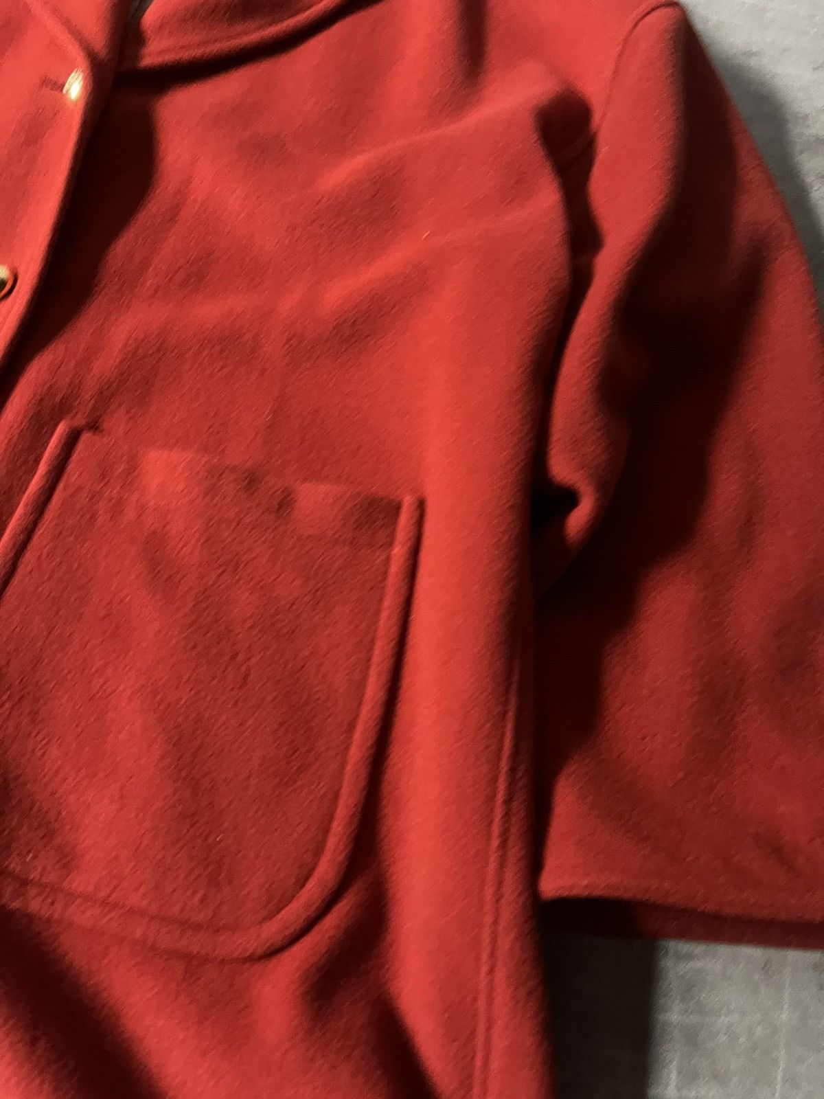 Burberry Vintage Burberrys wool coat red rare Size US L / EU 52-54 / 3 - 10 Thumbnail
