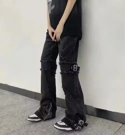 VIBE Cargo Opium Denim Jeans Size US 32 / EU 48 - 2 Thumbnail