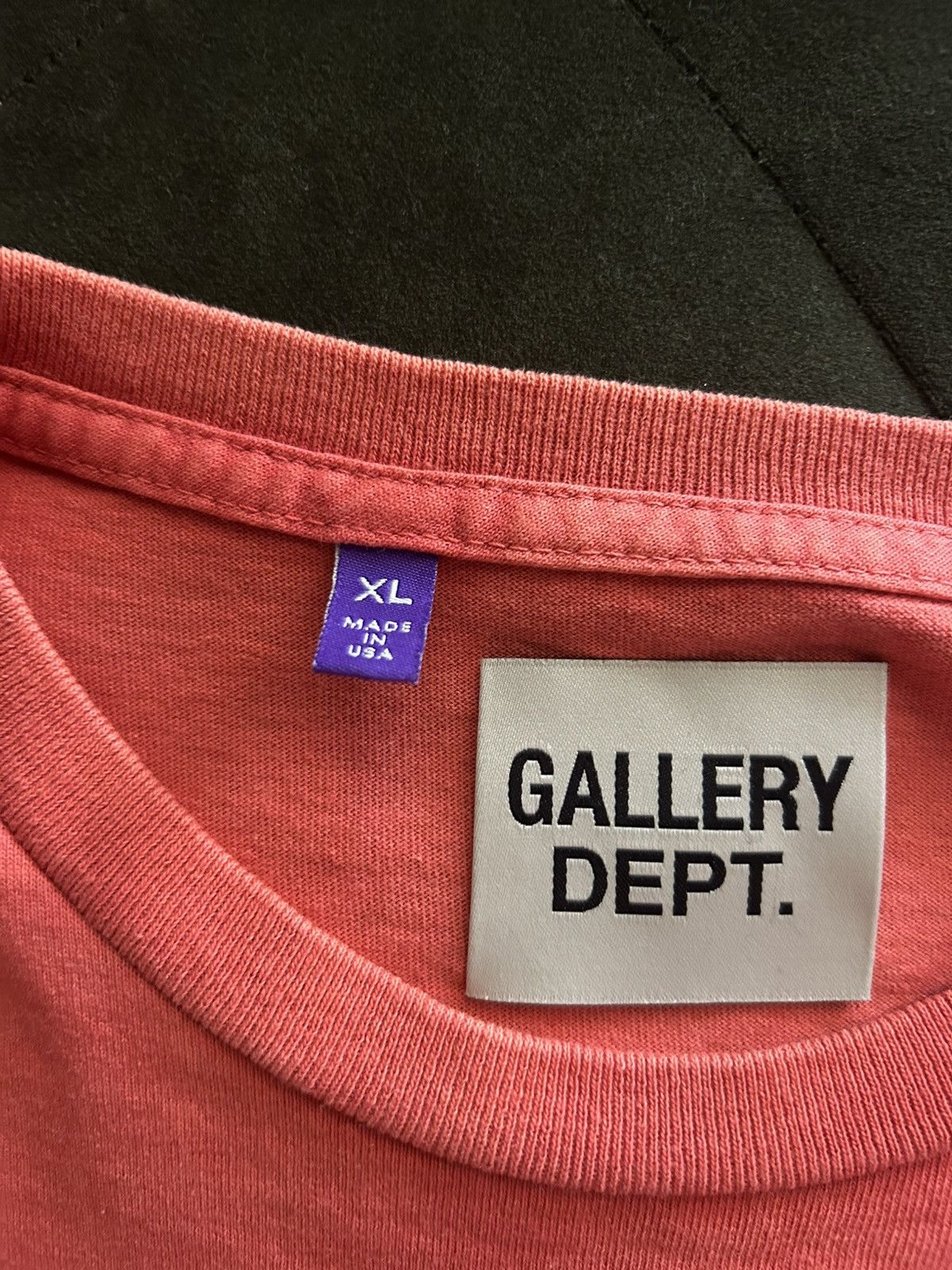 Gallery Dept. Gallery Dept. Salmon Paint Tee - Perfect Condition Size US XL / EU 56 / 4 - 6 Thumbnail
