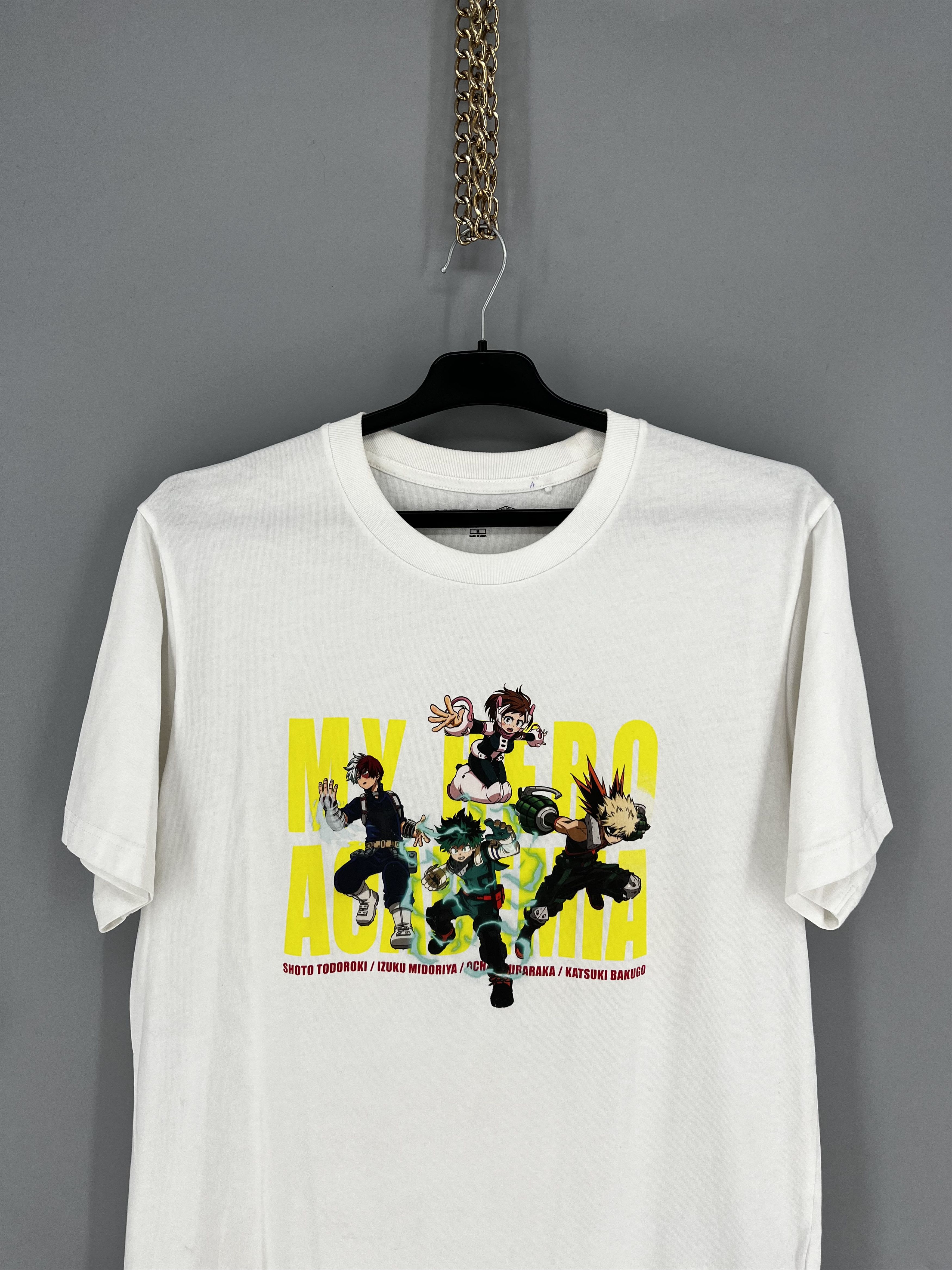 Uniqlo UT Uniqlo My Hero Academia Shirt Adult M White Deku Bakugo Size US M / EU 48-50 / 2 - 6 Thumbnail