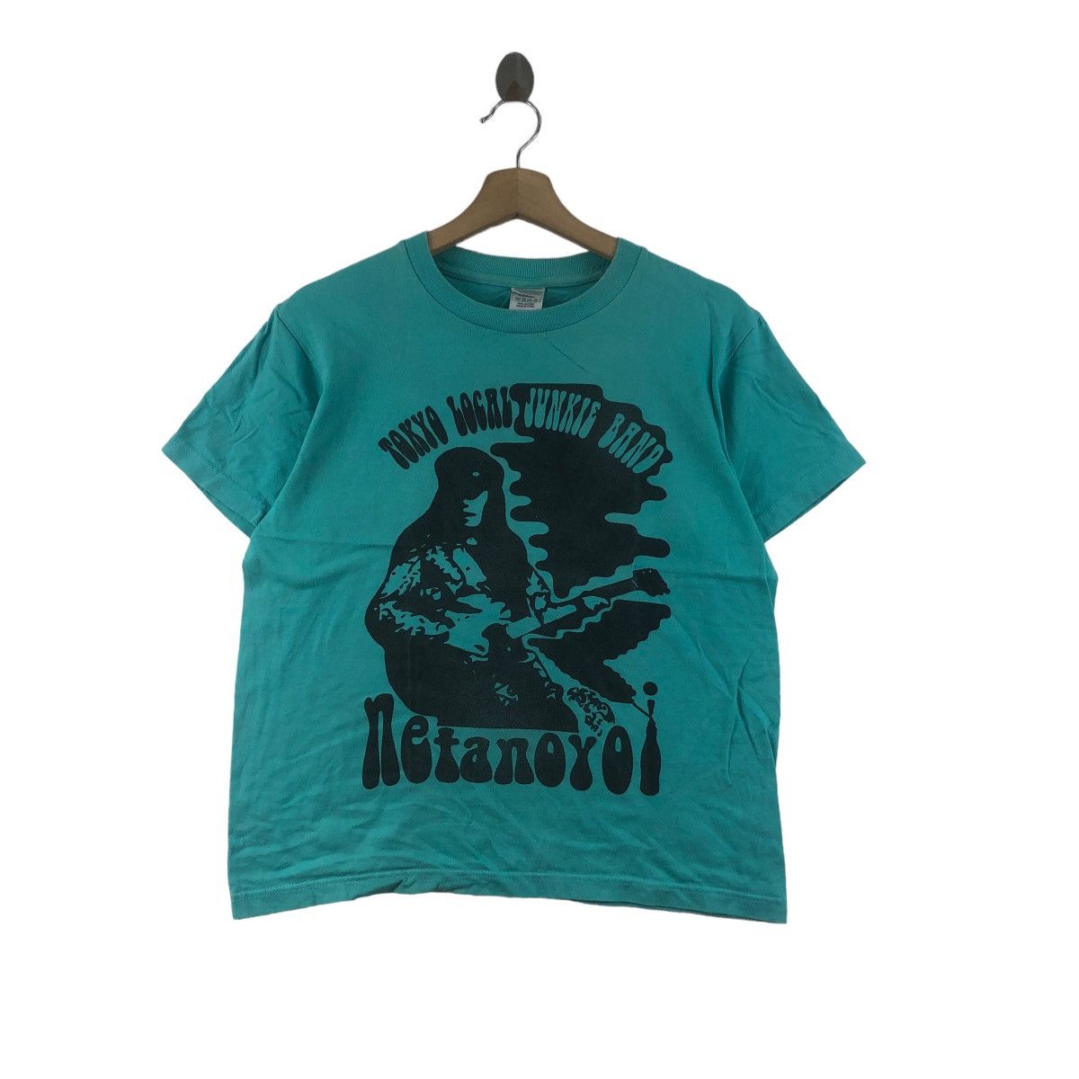 NETANOYOI TOKYO LOCAL JUNKIE BAND Tee Shirt Top Tribe