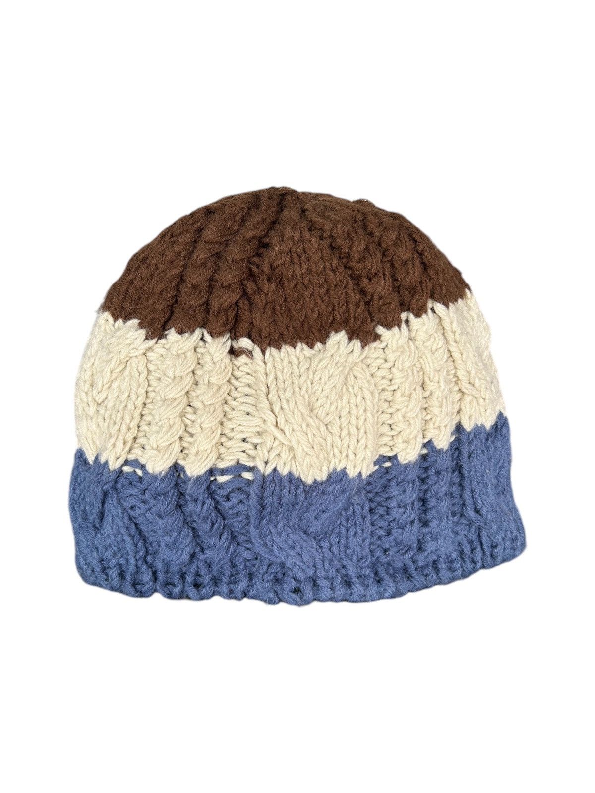 Japanese Brand × Kapital × Vintage Crochet Knitted handmade Beanie Hats Rare☠️☠️ Size ONE SIZE - 1 Thumbnail