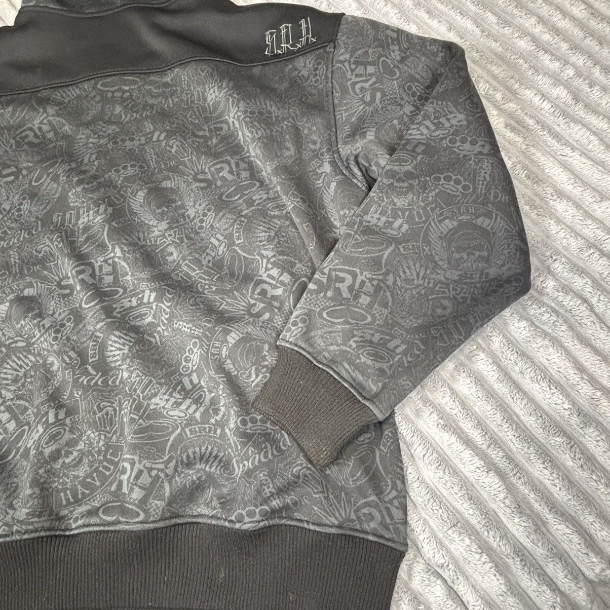 Other Vintage Men’s 2xL SRH All Over Print Skulls 2000s Y2K hoodie Size US XXL / EU 58 / 5 - 15 Thumbnail