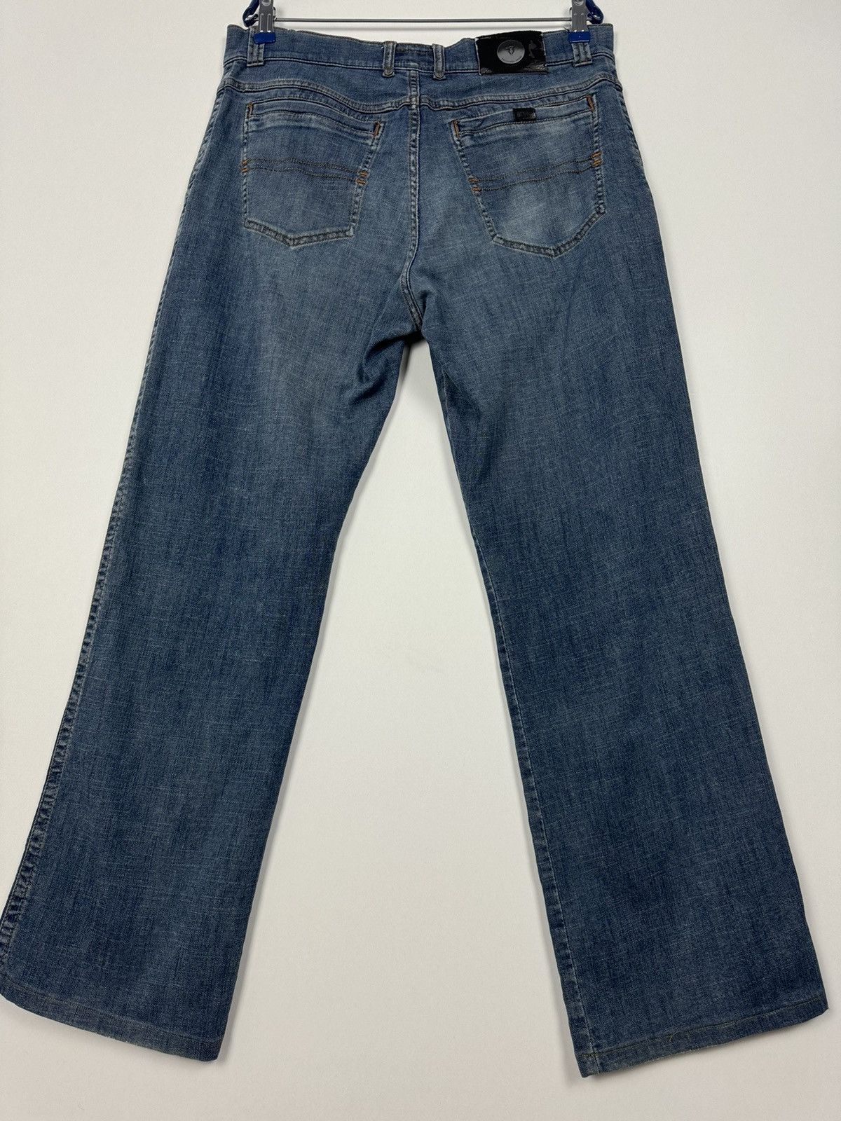 Designer Trussardi Denim Cotton Boot Pant Jeans Size US 34 / EU 50 - 16 Thumbnail