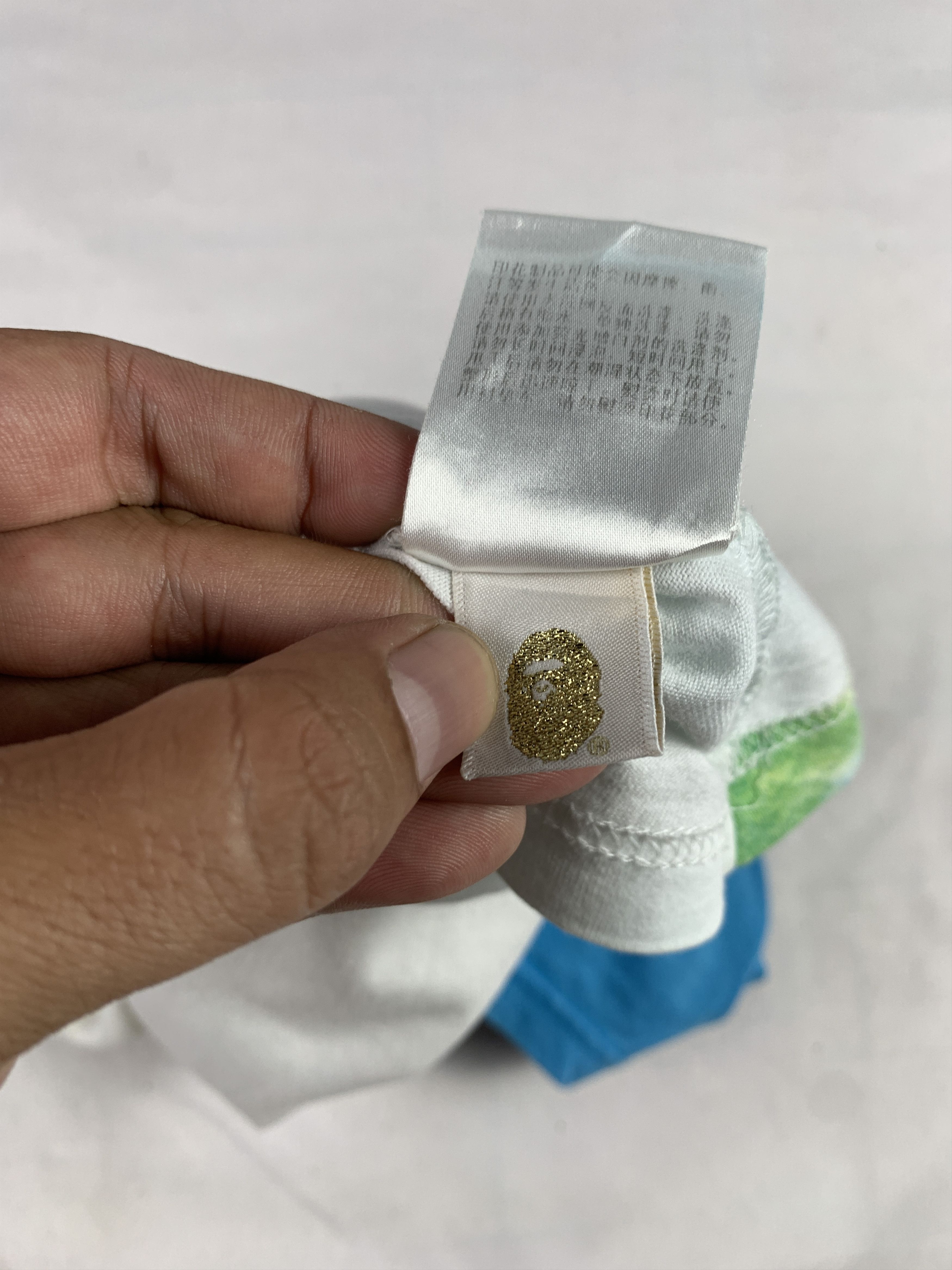 Bape A Bathing Ape Tie-Dye Baby Tee (XS) Size XS / US 0-2 / IT 36-38 - 10 Thumbnail