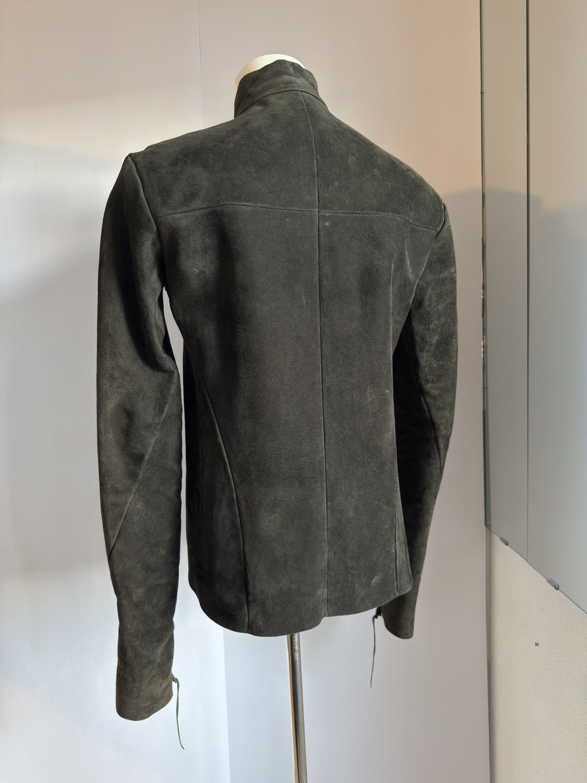 Ma+ Maurizio Amadei M.A+ Aviator Reverse Deer Leather Biker Size US M / EU 48-50 / 2 - 6 Thumbnail