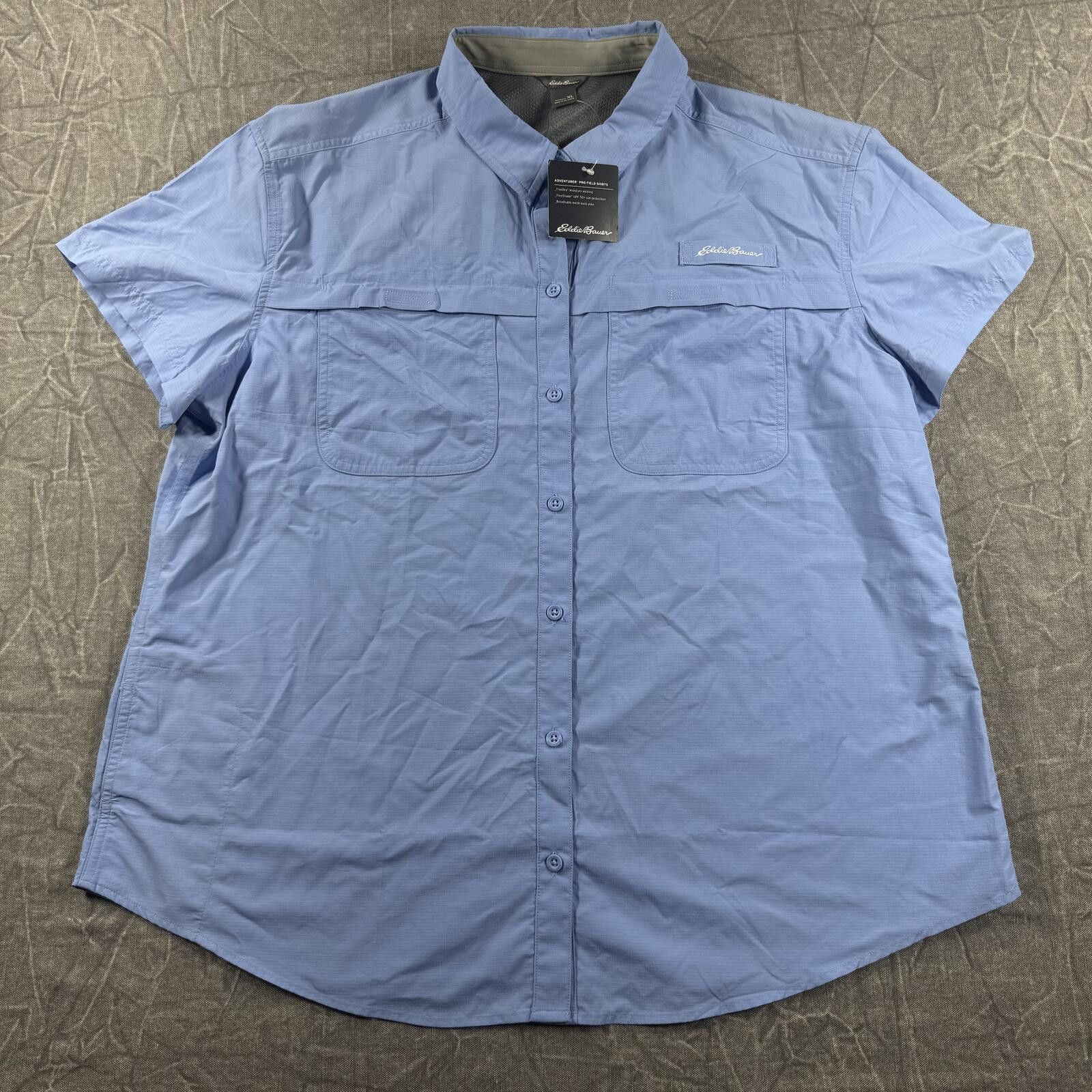 Eddie Bauer Eddie Bauer Pro Field Shirt Women's XL Blue NWT Adventurer Size XL / US 12-14 / IT 48-50 - 1 Thumbnail