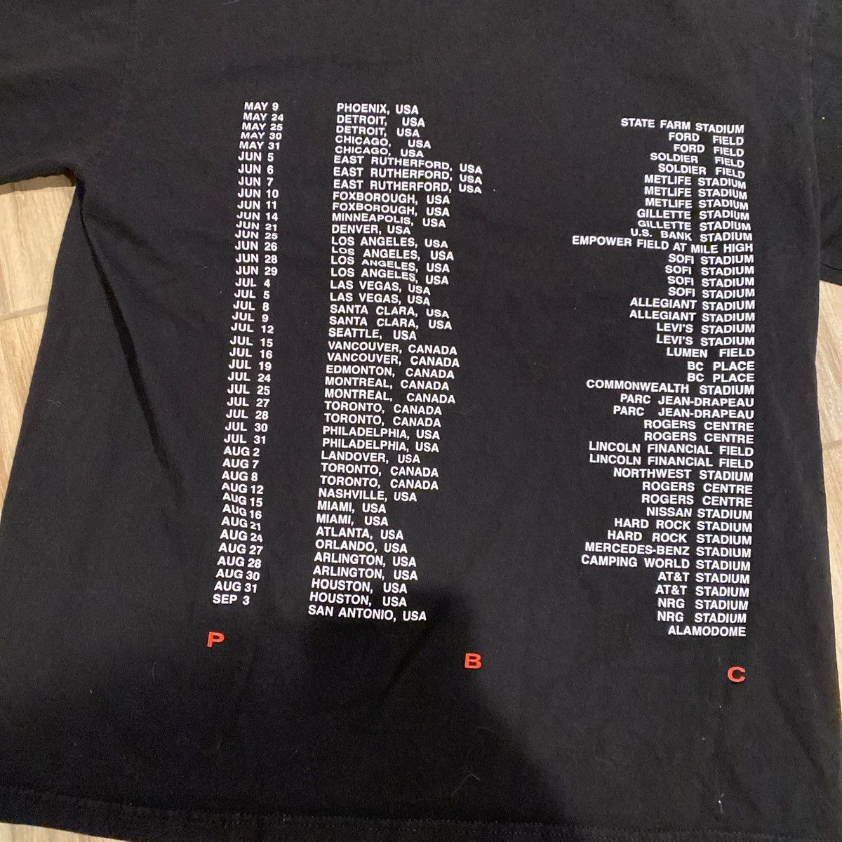 Playboi Carti × The Weeknd Playboi Carti The Weekend After Hours Tee Size Large Size US L / EU 52-54 / 3 - 5 Thumbnail