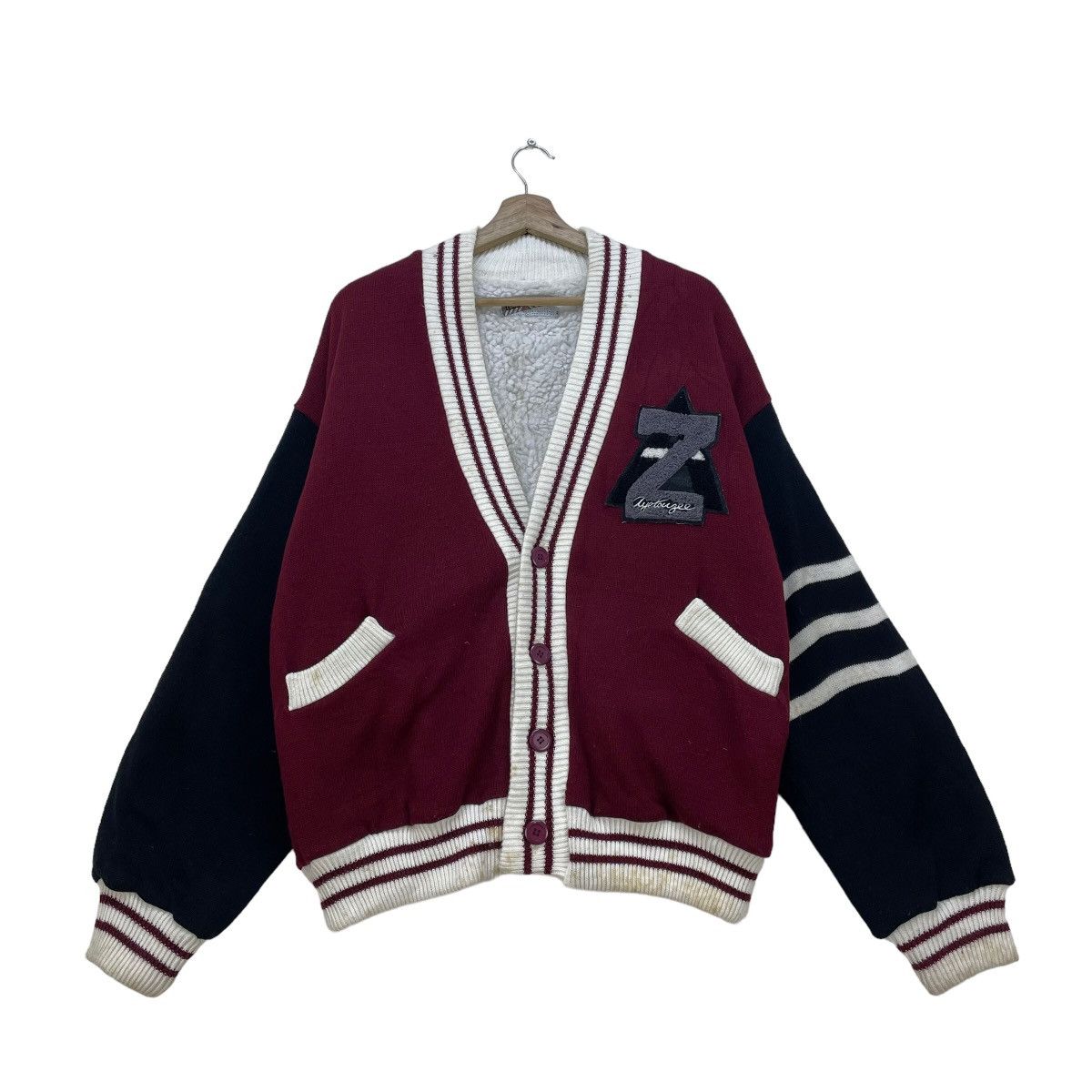 Japanese Brand Vintage Loading Zone Cardigan Style Double Pocket Size US M / EU 48-50 / 2 - 1 Thumbnail