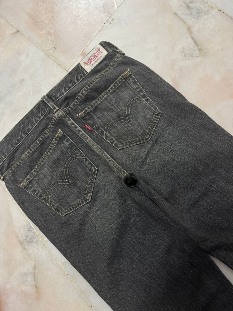 Levi's 💥Bell Bottom 90s💥Levi’s Red Tab Whisker Mudwash Bootcut Size US 29 - 15 Thumbnail