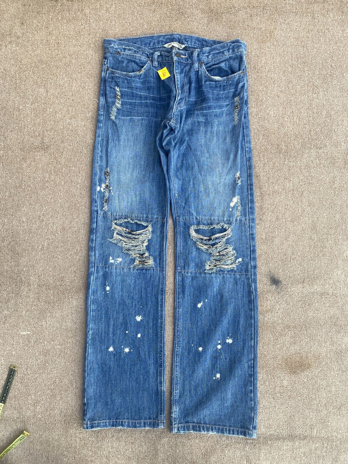 Hysteric Glamour × If Six Was Nine Vintage gumu international distressed denim Size US 32 / EU 48 - 13 Thumbnail