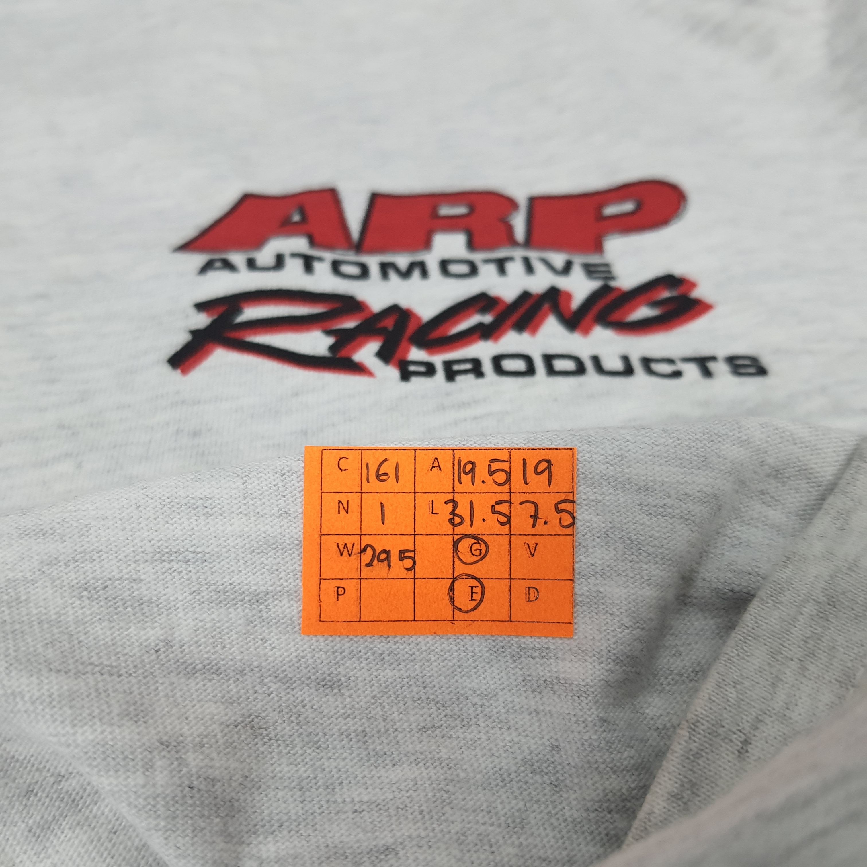 Vintage Vintage ARP Automotive Racing Products T-shirt Size US M / EU 48-50 / 2 - 8 Thumbnail