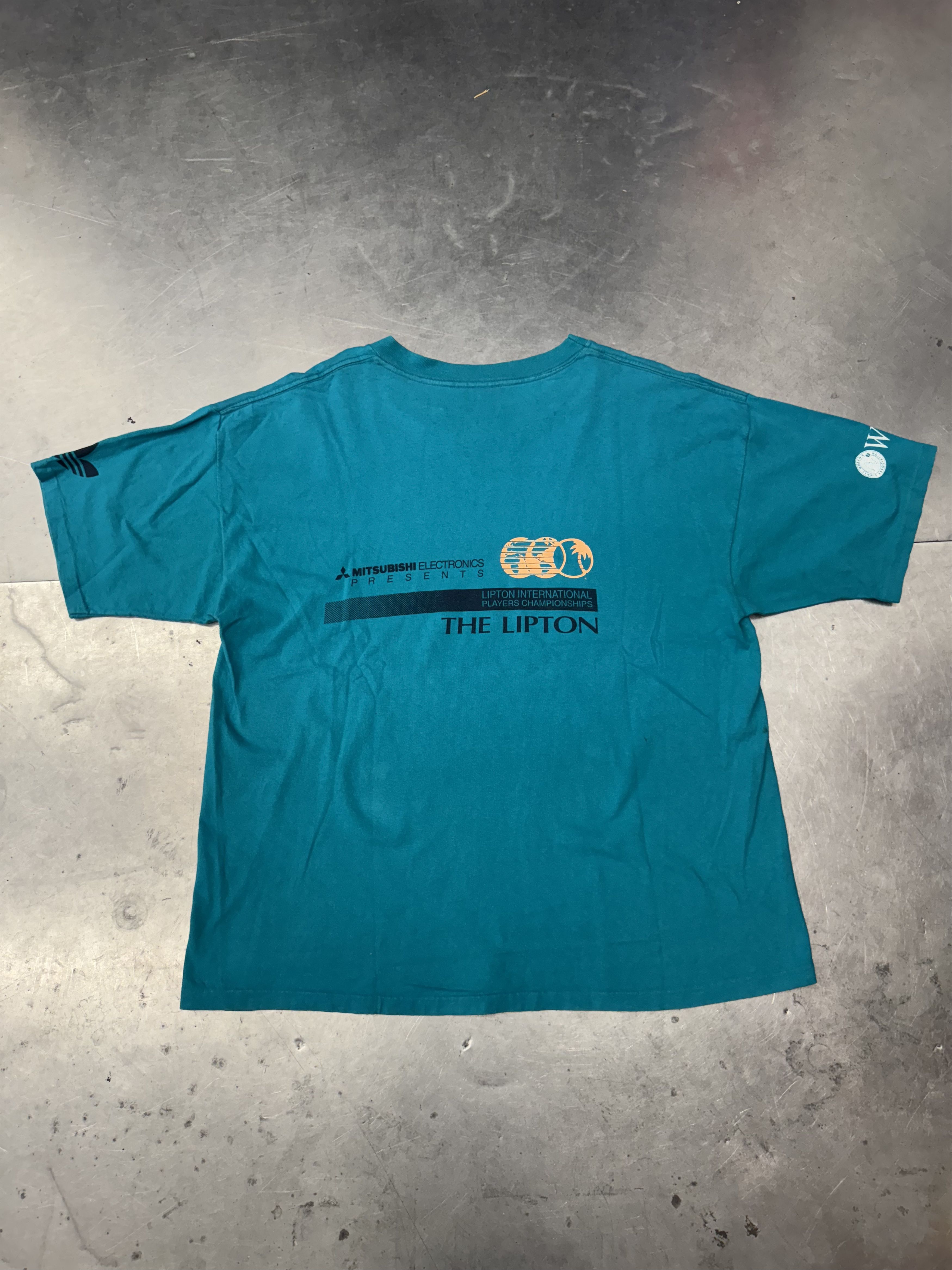 Adidas Vintage Adidas ATP Tour Tee Size US XL / EU 56 / 4 - 6 Thumbnail