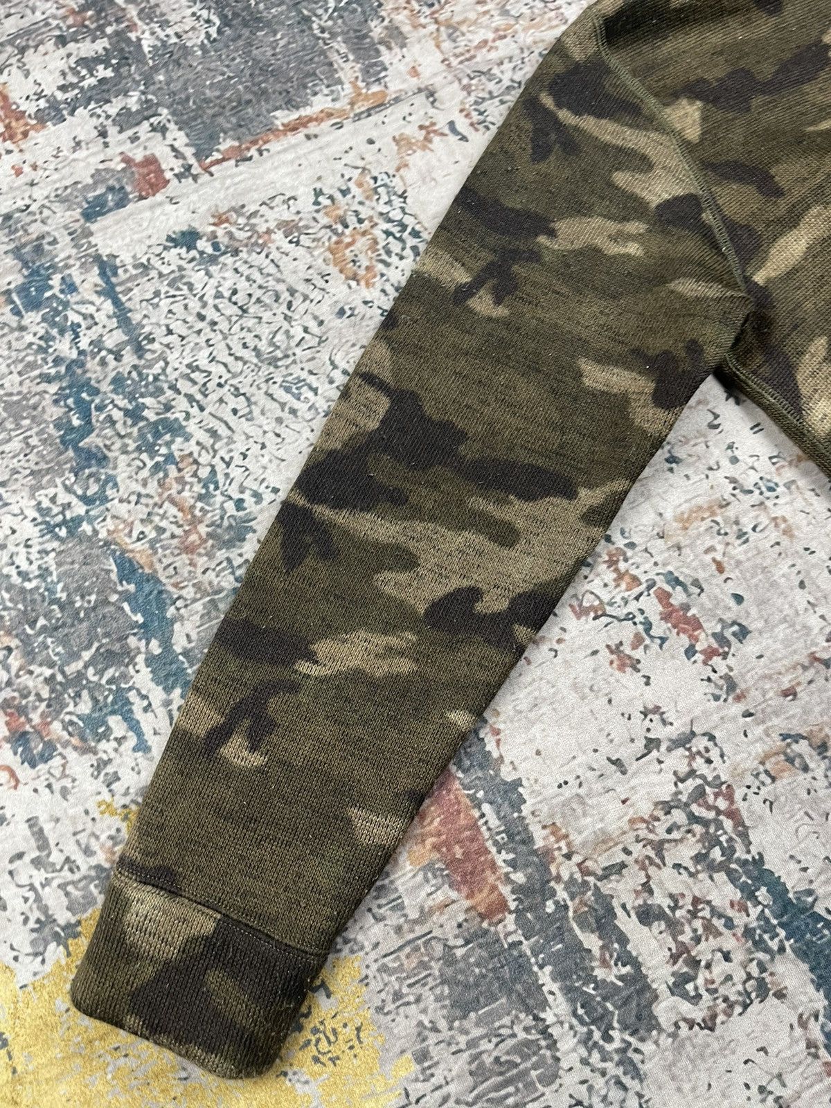 Beams Plus Beams Plus Camouflage Fleece Button Up Jackets Size US M / EU 48-50 / 2 - 9 Thumbnail