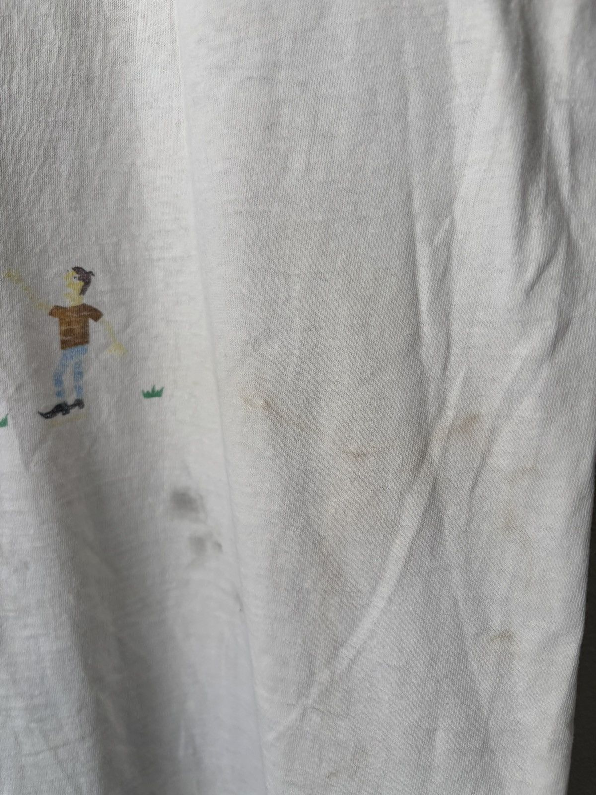 Vintage Rare Vintage 1995 Pearl Jam Mr.Point Vitalogy Tour Tee Size US L / EU 52-54 / 3 - 21 Thumbnail