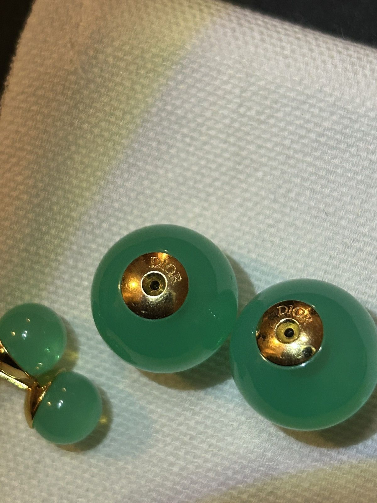 Dior Dior DIORIVIERA DIOR TRIBALES EARRING Aquamarina Resin Pearl Size ONE SIZE - 9 Thumbnail