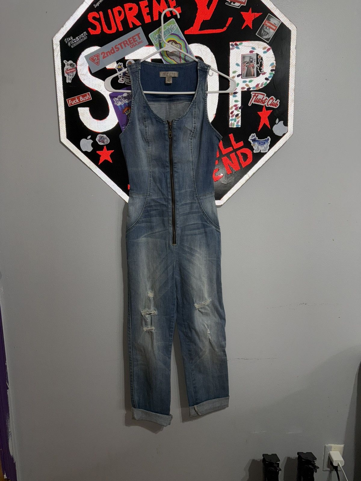 Guess Vintage Guess Jumpsuit- Size 0 Size XS / US 0-2 / IT 36-38 - 1 Thumbnail