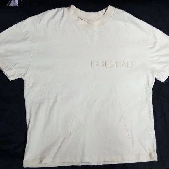 Essentials × Fear of God Essentials Fear Of God T-Shirt Yellow Size US M / EU 48-50 / 2 - 2 Thumbnail