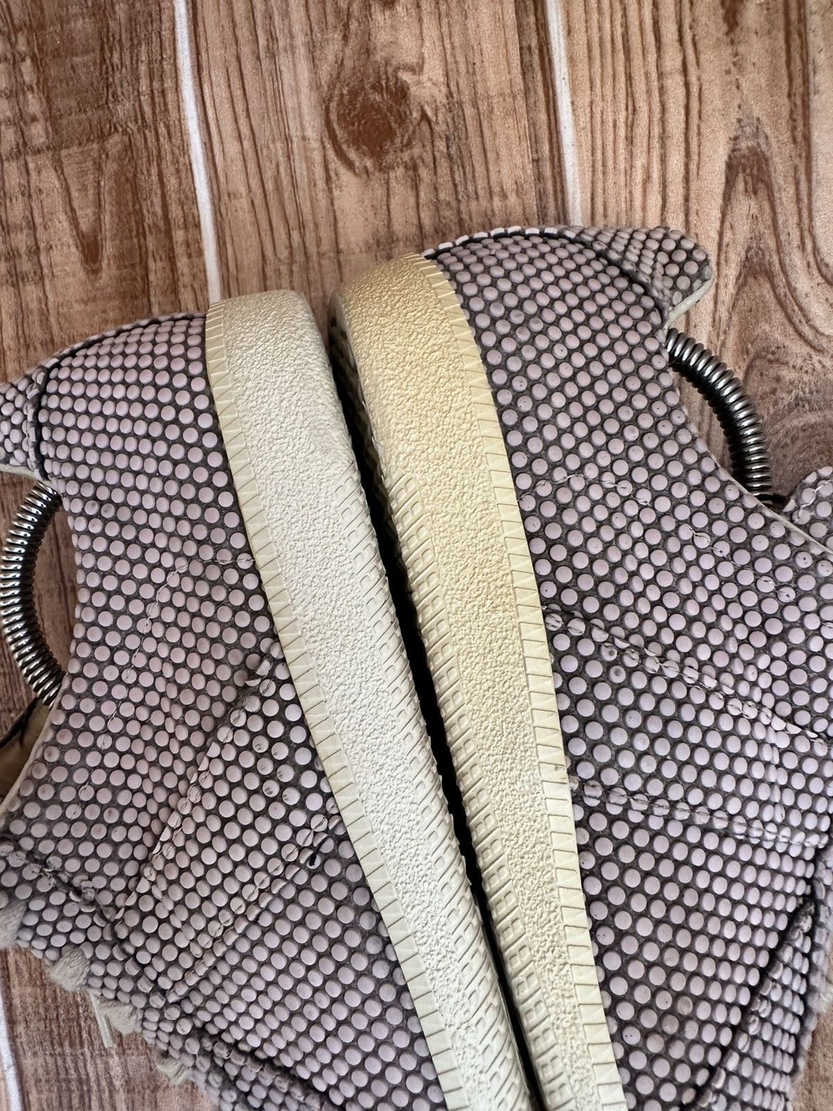 Maison Margiela Maison Margiela Replica Textured Polka Dot Sneaker Lowtops Size US 8 / EU 41 - 15 Thumbnail