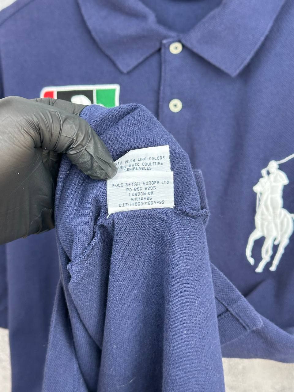 Polo Ralph Lauren Polo Ralph Lauren "Dubai" Golf Polo Shirt Navy Vintage Size US XL / EU 56 / 4 - 10 Thumbnail