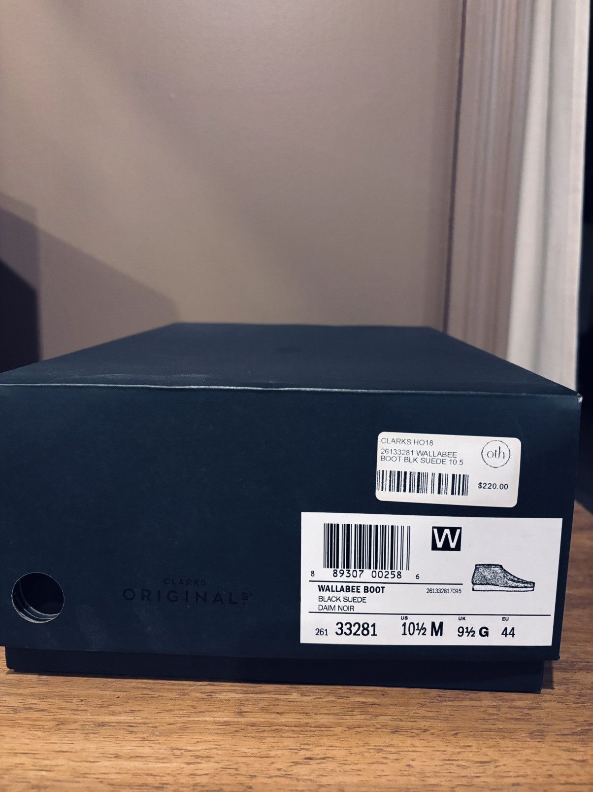 Clarks Black suede clarks wallabees Size US 10.5 / EU 43-44 - 8 Thumbnail