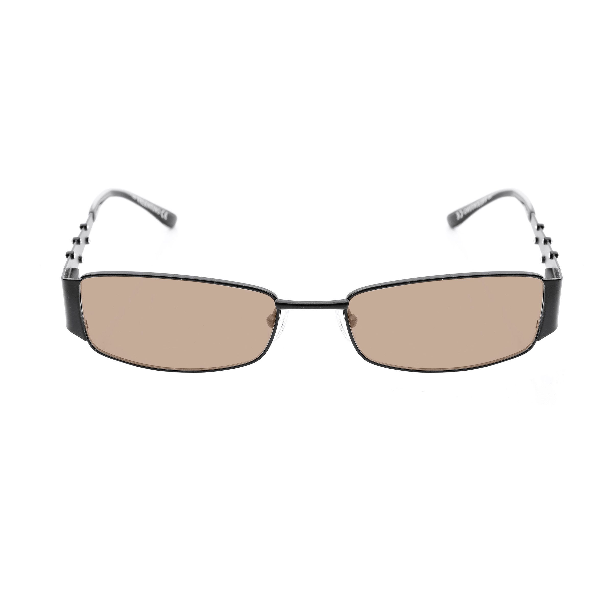 Valentino Valentino '90s Black & White Crystals Metal Sunglasses Size ONE SIZE - 2 Thumbnail