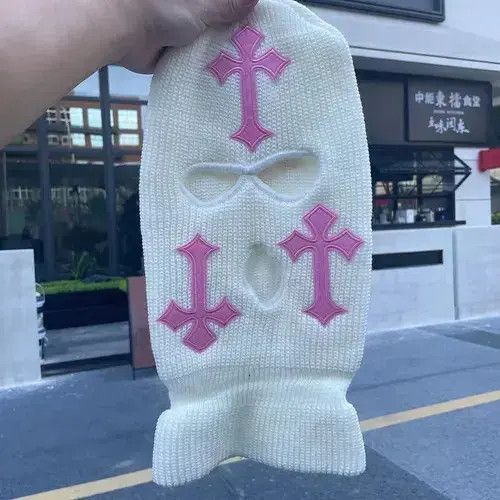 Other Cross Embroidery Knit Hat Size ONE SIZE - 2 Thumbnail