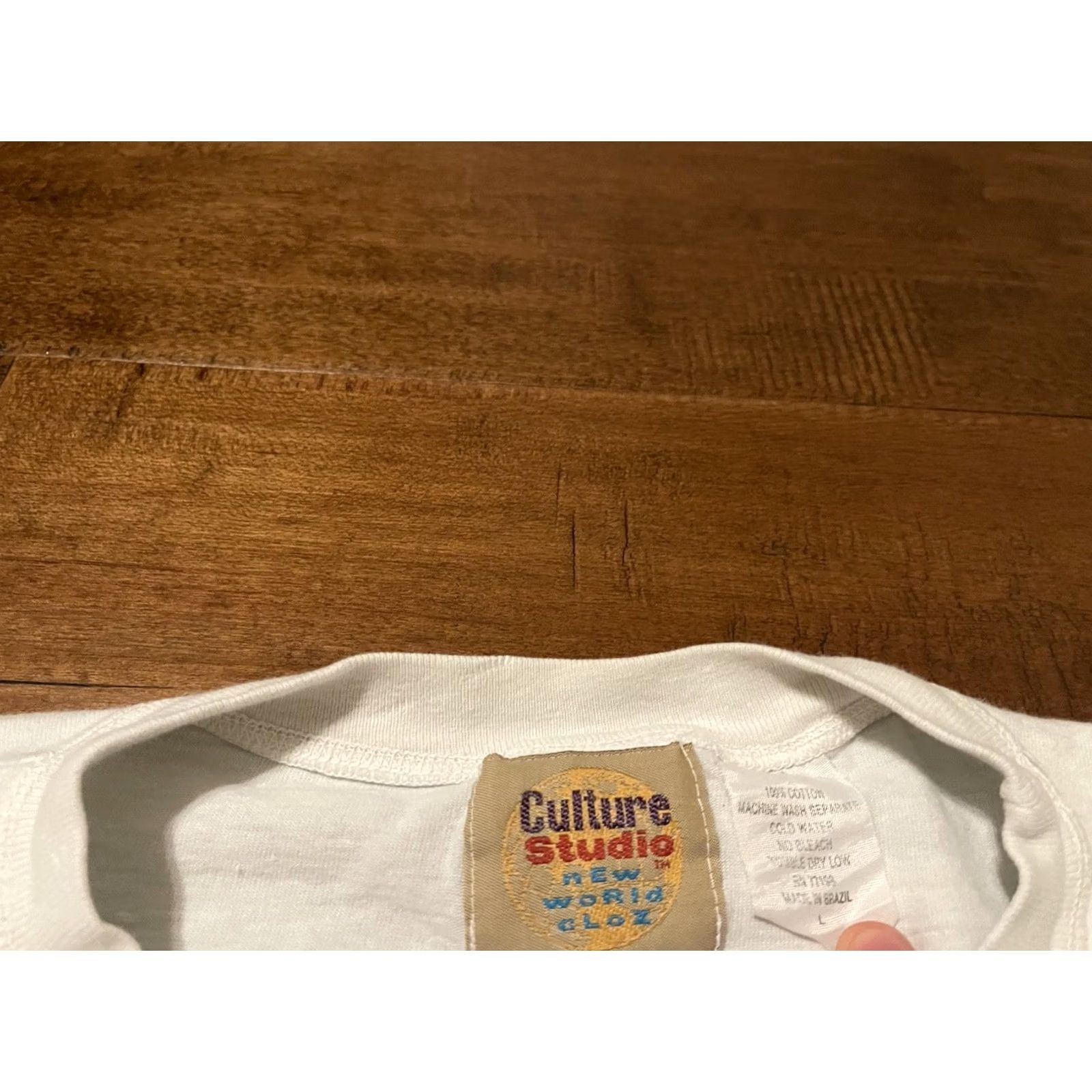 Vintage VINTAGE Don Addis Bent Offerings IRS Accountant Novelty T-Shirt Adult L White 100% Cotton Culture Studio Regular Mens Short Sleeve Crew Neck 1996 Size US L / EU 52-54 / 3 - 3 Thumbnail