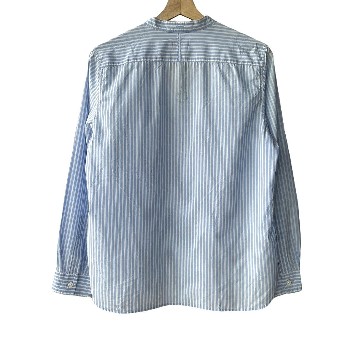Margaret Howell Margarett Howell London MHL Stripe Pullover Shirt Size L / US 10 / IT 46 - 2 Thumbnail