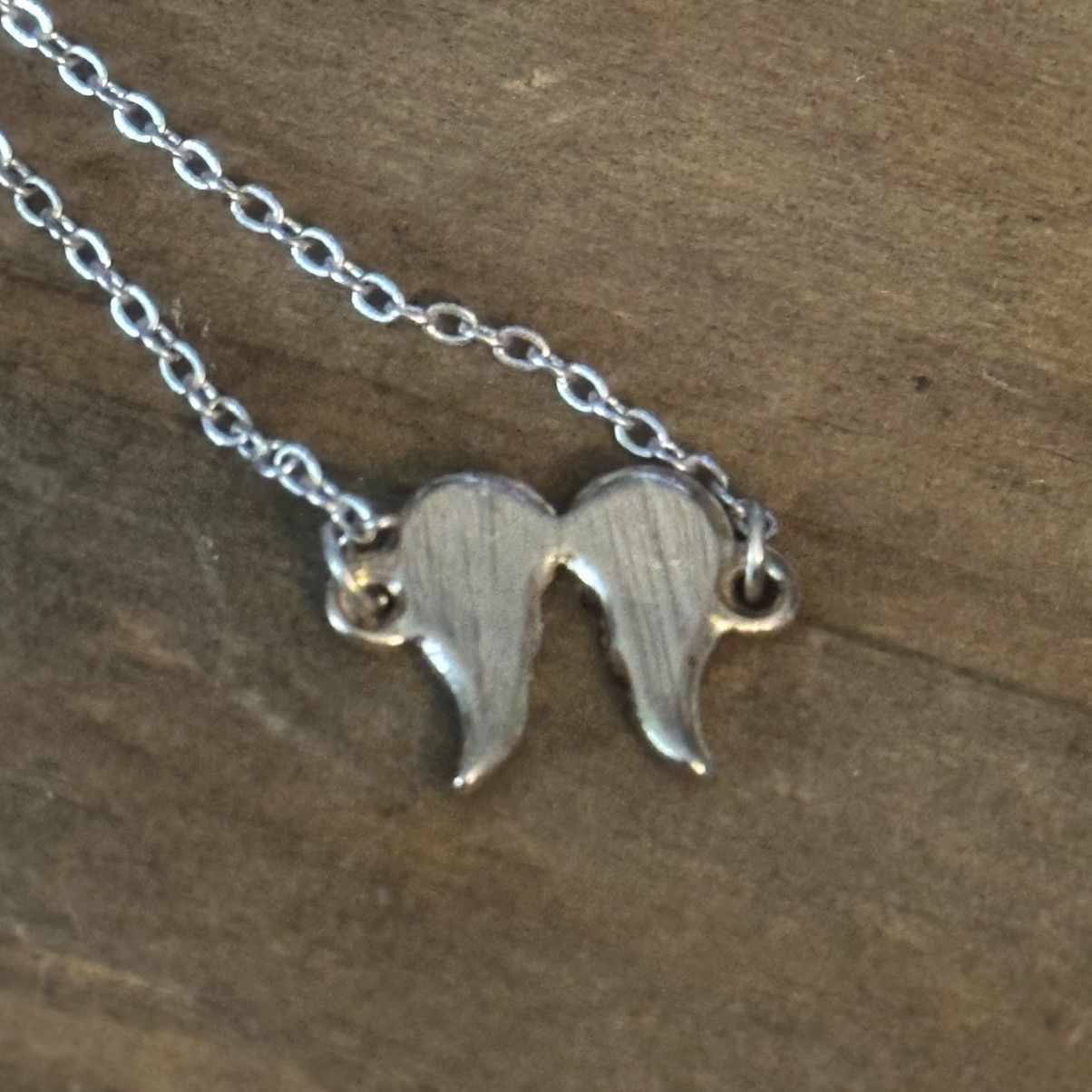 Other Silver tone paved angel wings necklace Size ONE SIZE - 5 Thumbnail