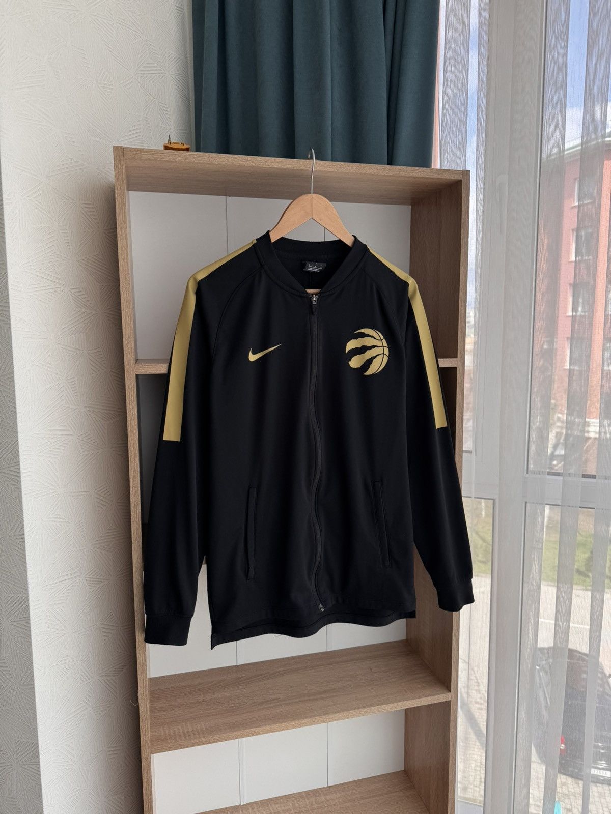 NBA × Nike Nike NBA Toronto Raptors City Edition Black Modern Jacket Size US S / EU 44-46 / 1 - 3 Thumbnail