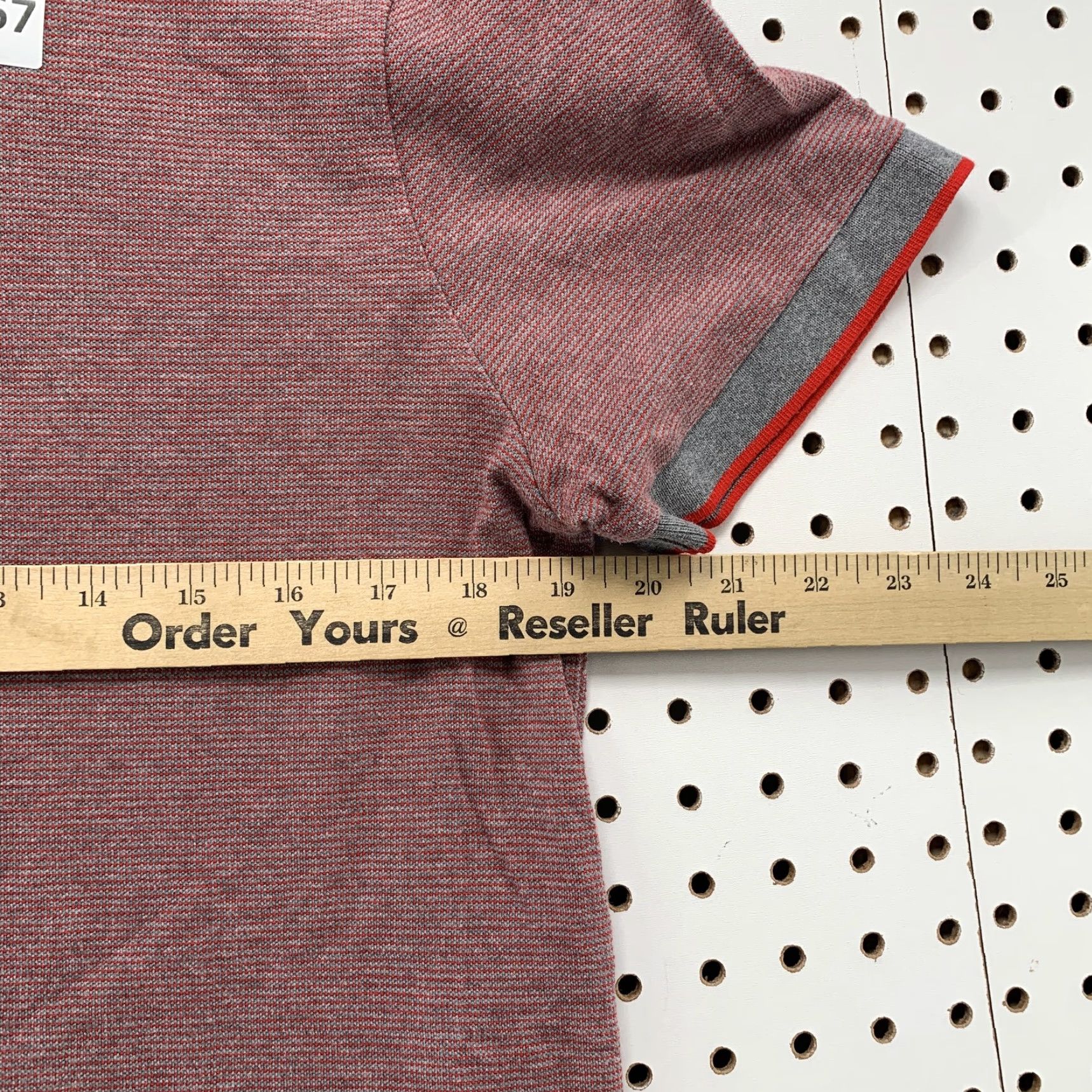 Hugo Boss HUGO BOSS Polo Shirt Mens Large Designer Preppy Red REGULAR FIT Shirt Adult Large Red Logo Polo Mens Size US L / EU 52-54 / 3 - 4 Thumbnail
